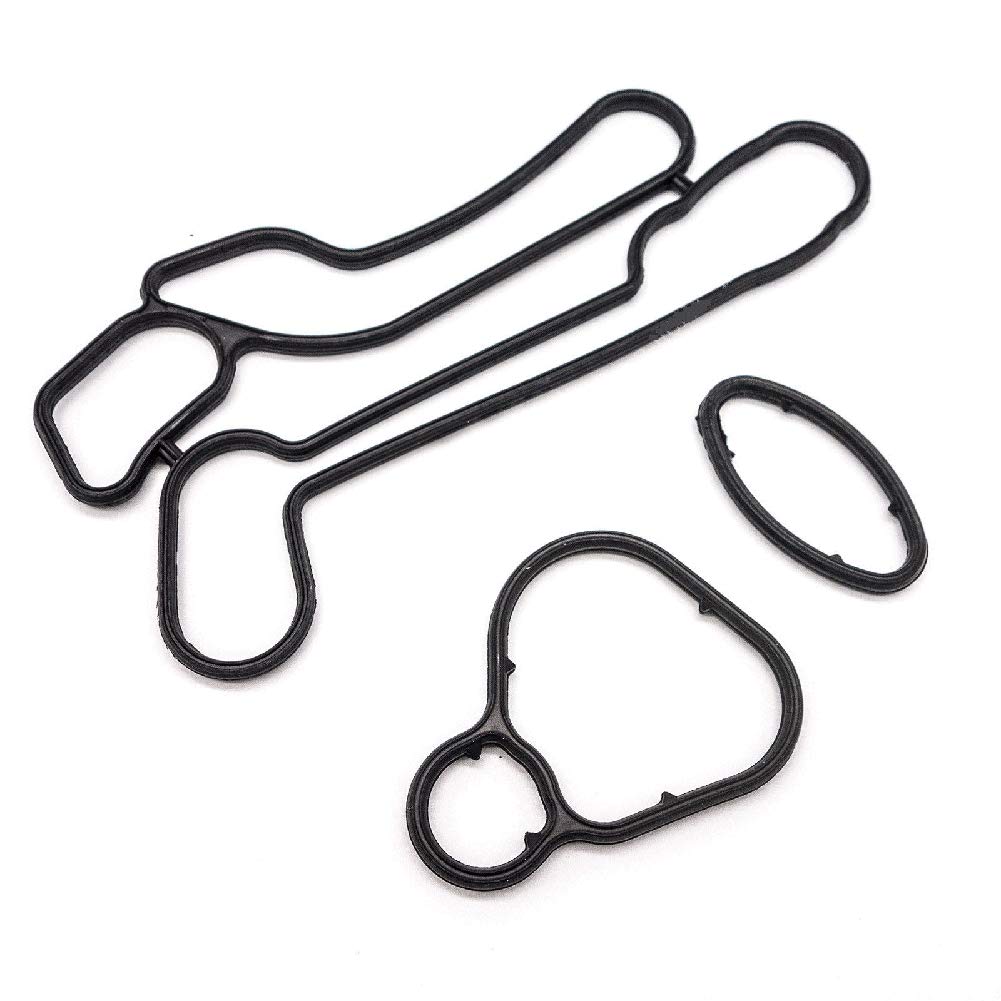 Ensun Engine Oil Cooler Gasket Seal O-Ring Compatible With Cruze Aveo Sonic 1.6L / 1.8L Only - Total 15 Pcs 55353331, 55354071, 926-167