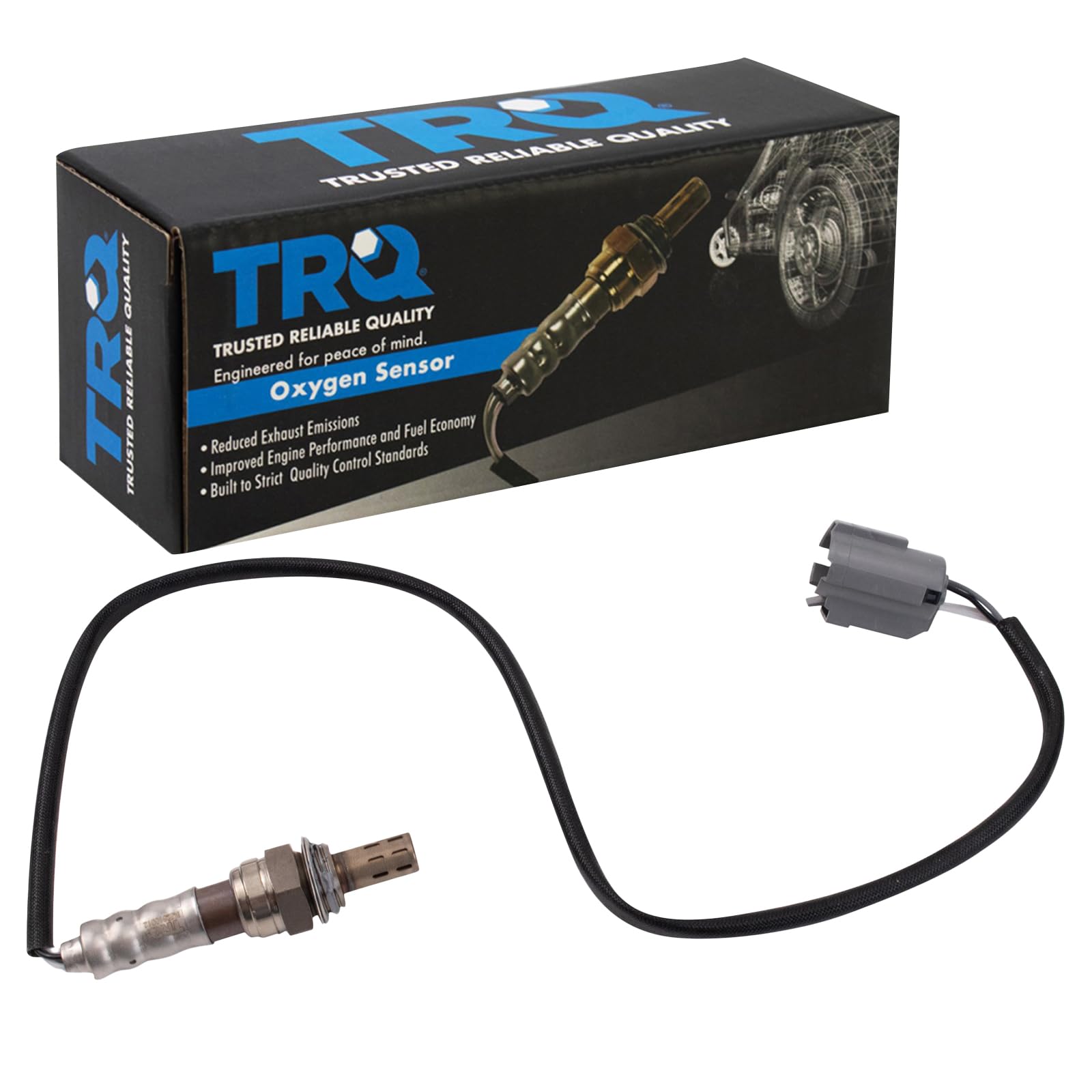Trq O2 Oxygen Sensor Compatible With 1997-2000 Chrysler Sebring Dodge Avenger 1997-1998 Eagle Talon 1996-1998 Jeep Grand Cheroke