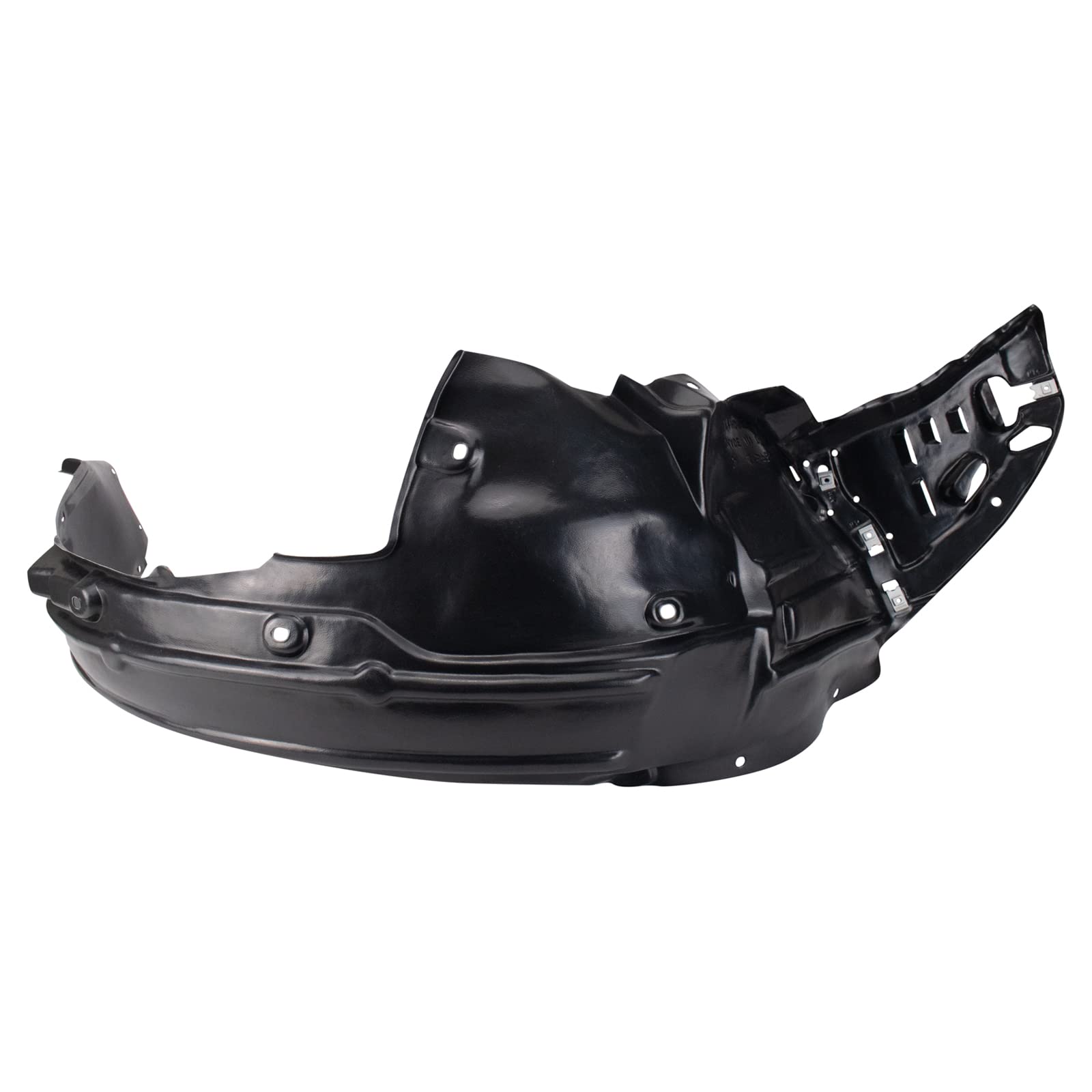 Trq Inner Fender Liner Set Compatible With 2012-2014 Acura Tl Ac1248133 Ac1249133