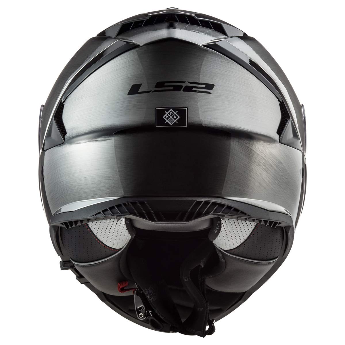 Ls2 Helmets Assault Full Face Motorcycle Helmet W/Sunshield (Brushed Alloy - Large)