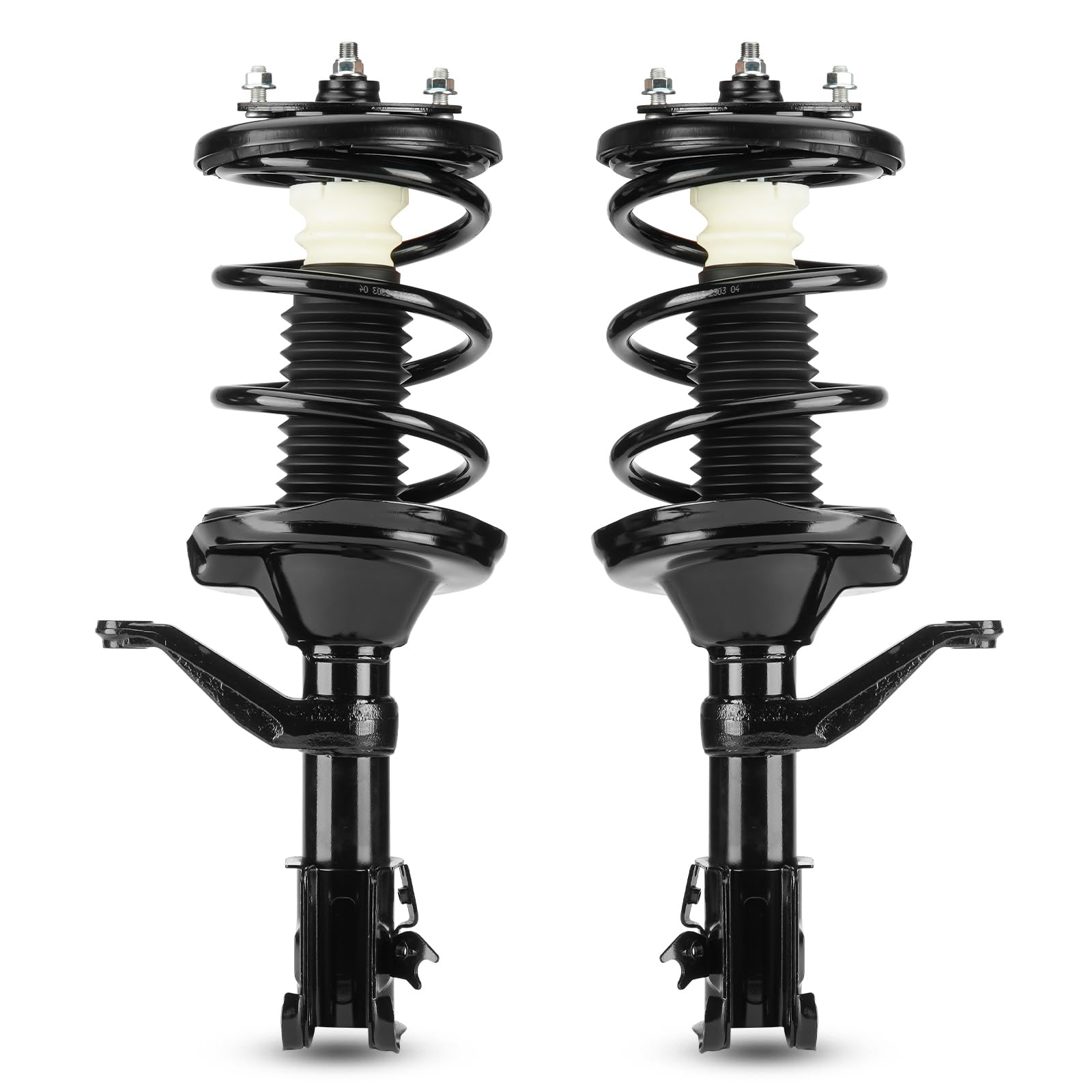 Front Complete Struts Coil Spring for Honda CR-V LX EX SE 2.4L 2002 2003 2004 2005 2006, Assembly Shock Absorbers, Replace for 1