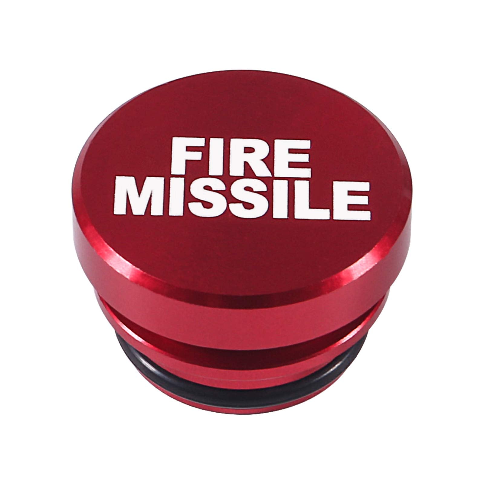 MELIFE 2 Pack Aluminum Car Cigarette Lighter Plug Replacement, Red Eject & Fire Buttons, Universal Fit for Most Vehicles