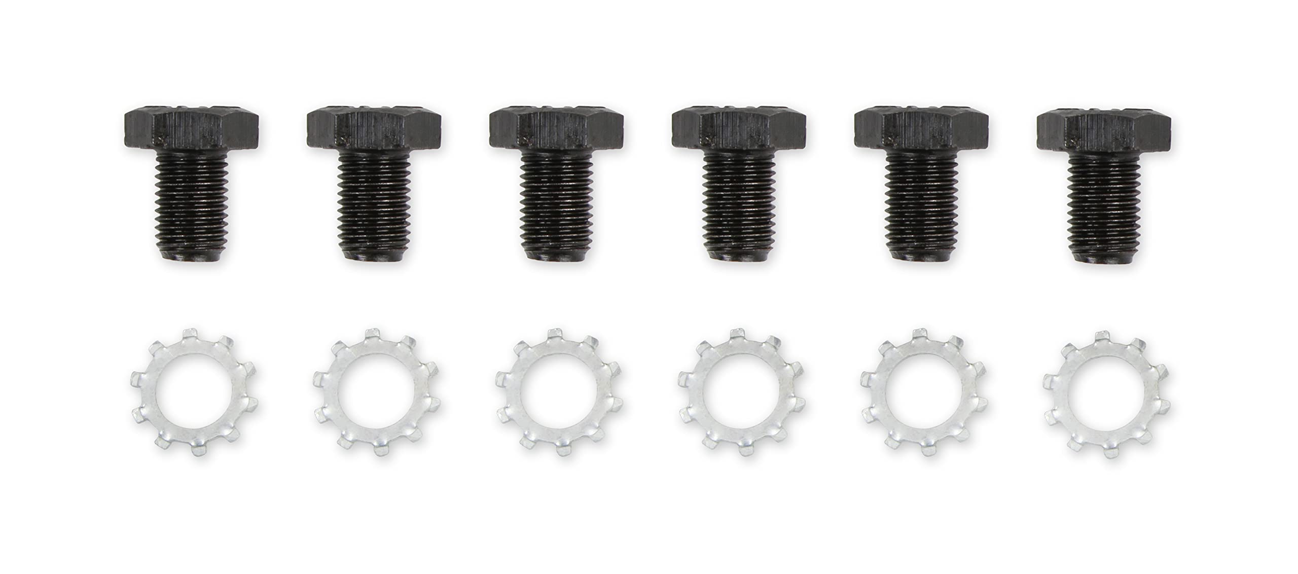 Mr. Gasket Flexplate, Bolts Gr.8 Gm, Black