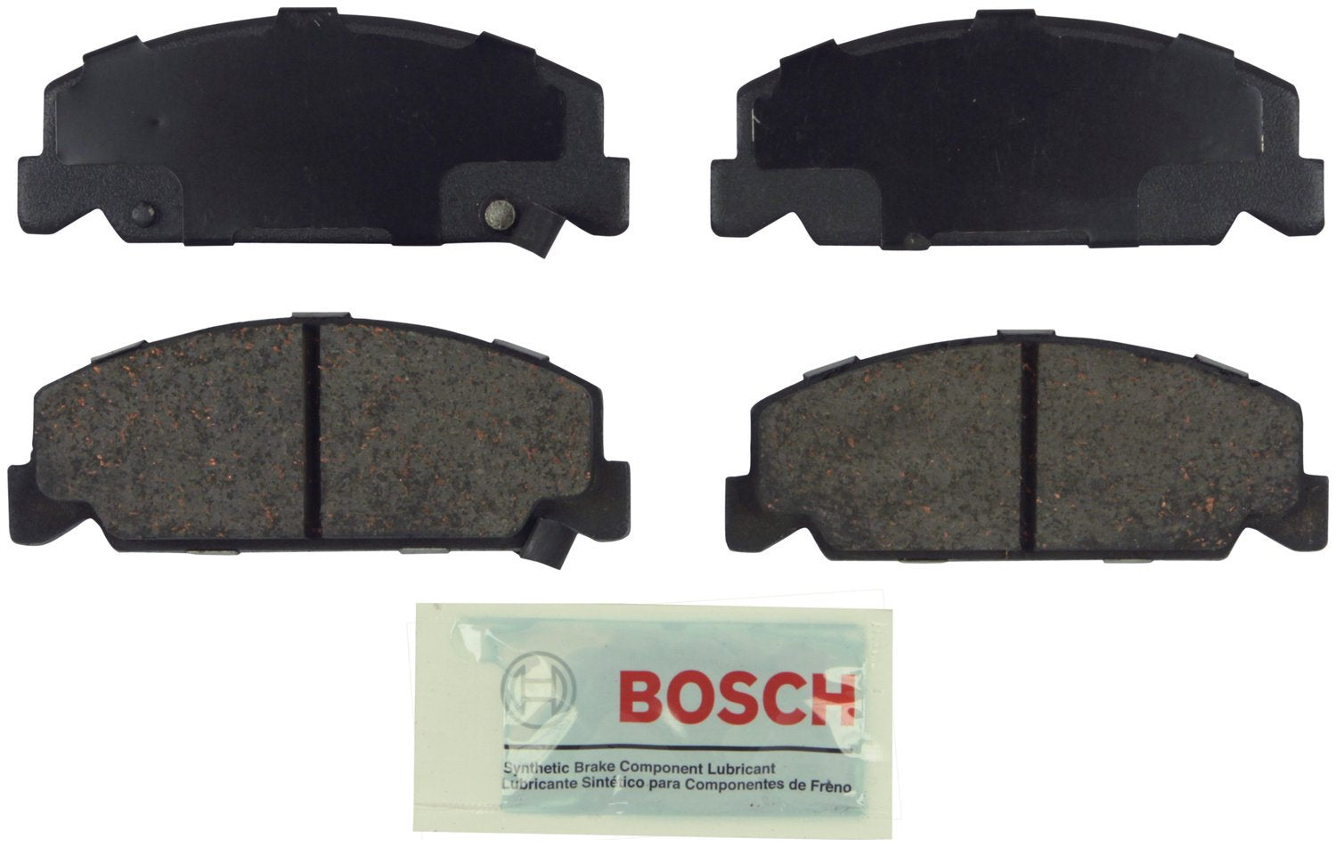 BOSCH BE273 Blue Ceramic Disc Brake Pad Set - Compatible With Select Honda Accord, Civic, Civic del Sol, CRX; FRONT