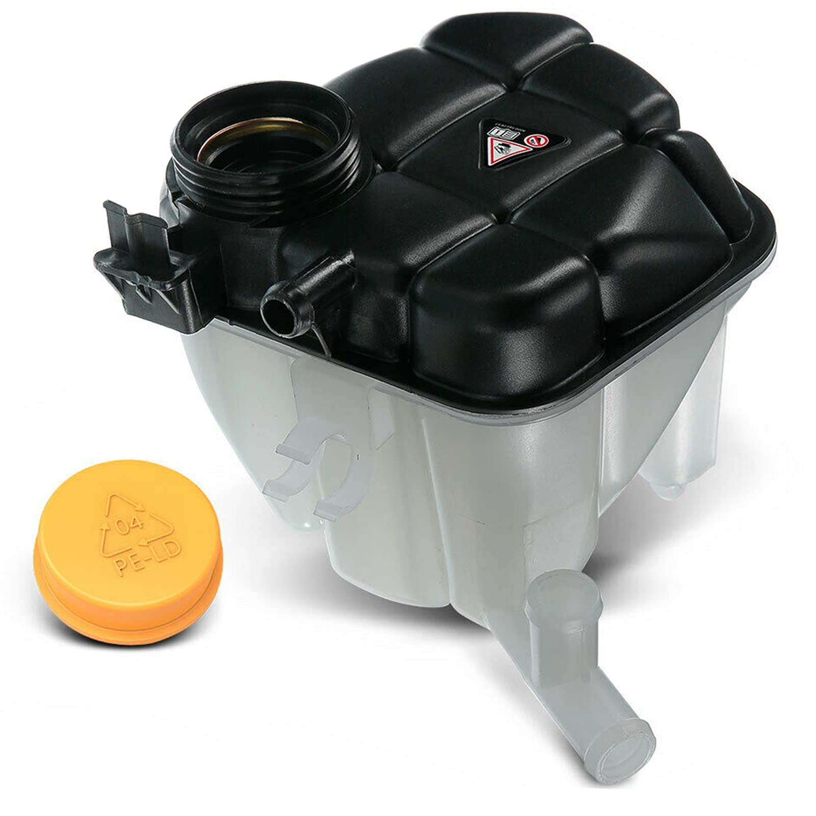 YHTAUTO Engine Coolant Recovery Overflow Reservoir Expansion Tank W/O Pressurized Cap & Sensor For Mercedes-Benz X164 W166 ML350