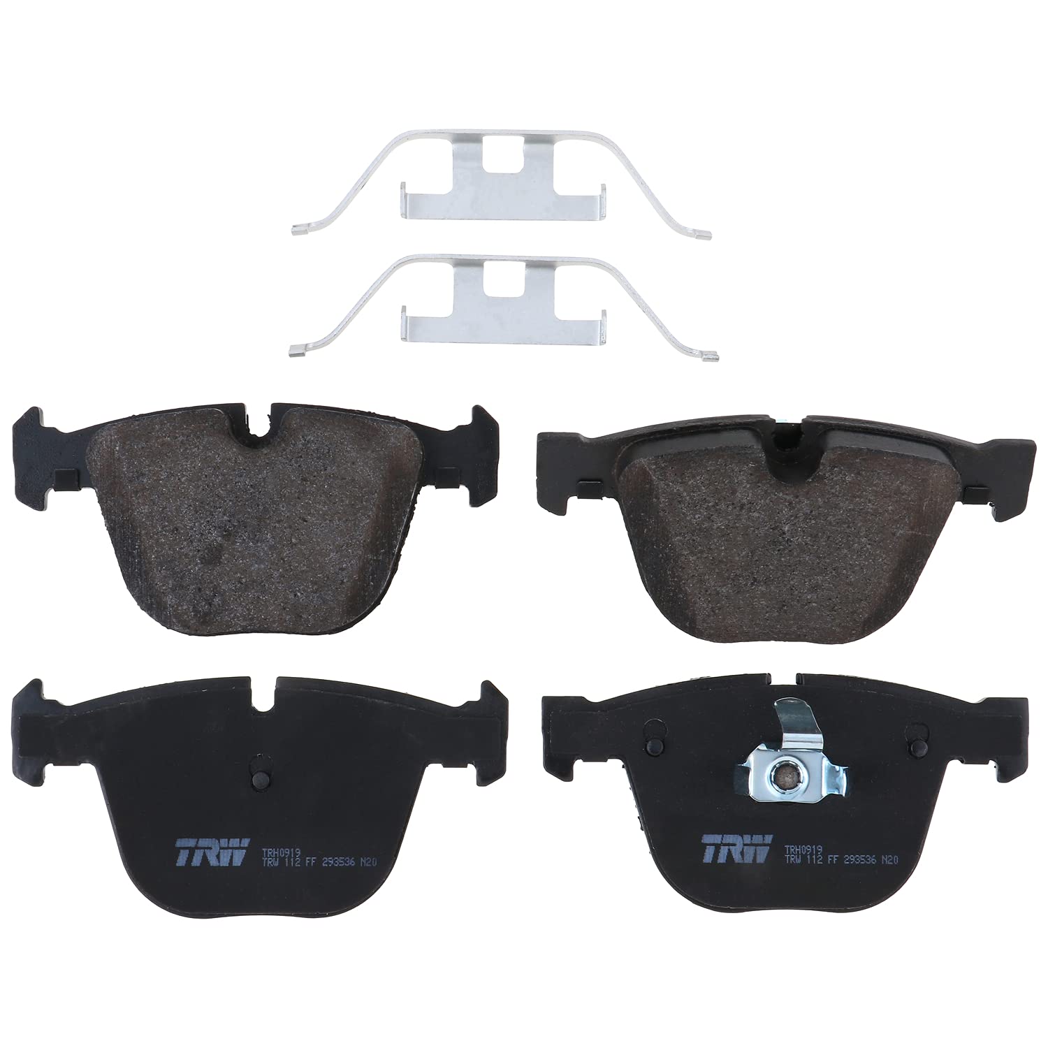 TRW Pro TRH0919 Disc Brake Pad Set For BMW X5 2007-2018, Rear, And Other Applications