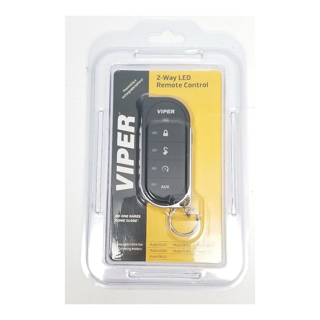 Viper 7857V 2-Way Car Remote - 1 Mile Range, Black Remote Replacement