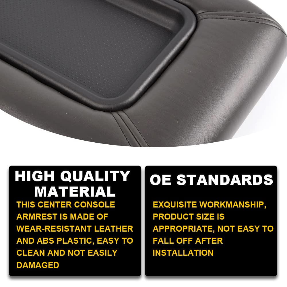 G-PLUS Center Console Lid Repair Kit Replacement for Chevy Silverado Suburban Tahoe Sierra Yukon 99-07 Replaces 19127364 1912736