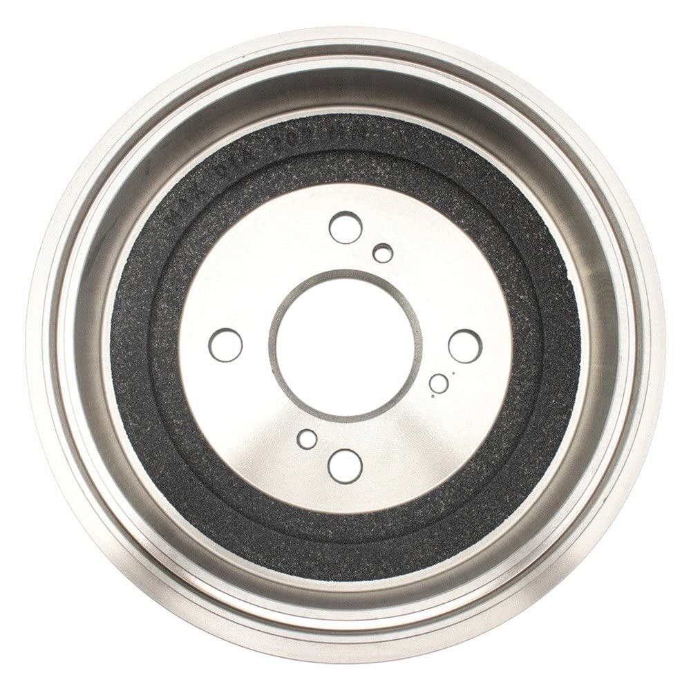 Trq Rear Brake Drum Pair Set Compatible With 2002-2007 Suzuki Aerio / 1999-2002 Suzuki Esteem