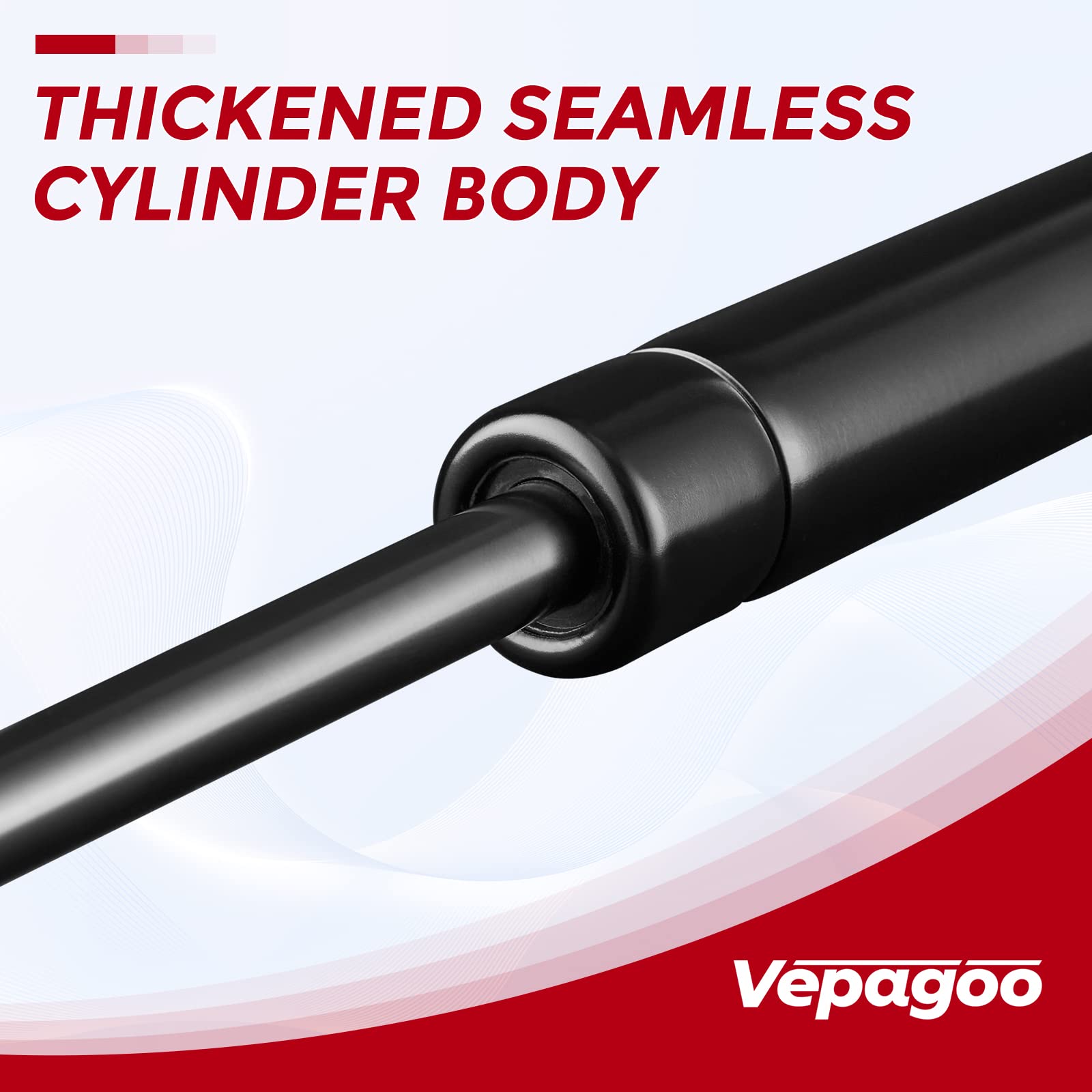 Vepagoo C1619974 29.5 Inch 95Lb/423N Gas Struts Spring Shocks Lift Support For Tonneau Cover, Truck Bed, Floor Hatch, Heavy-Duty