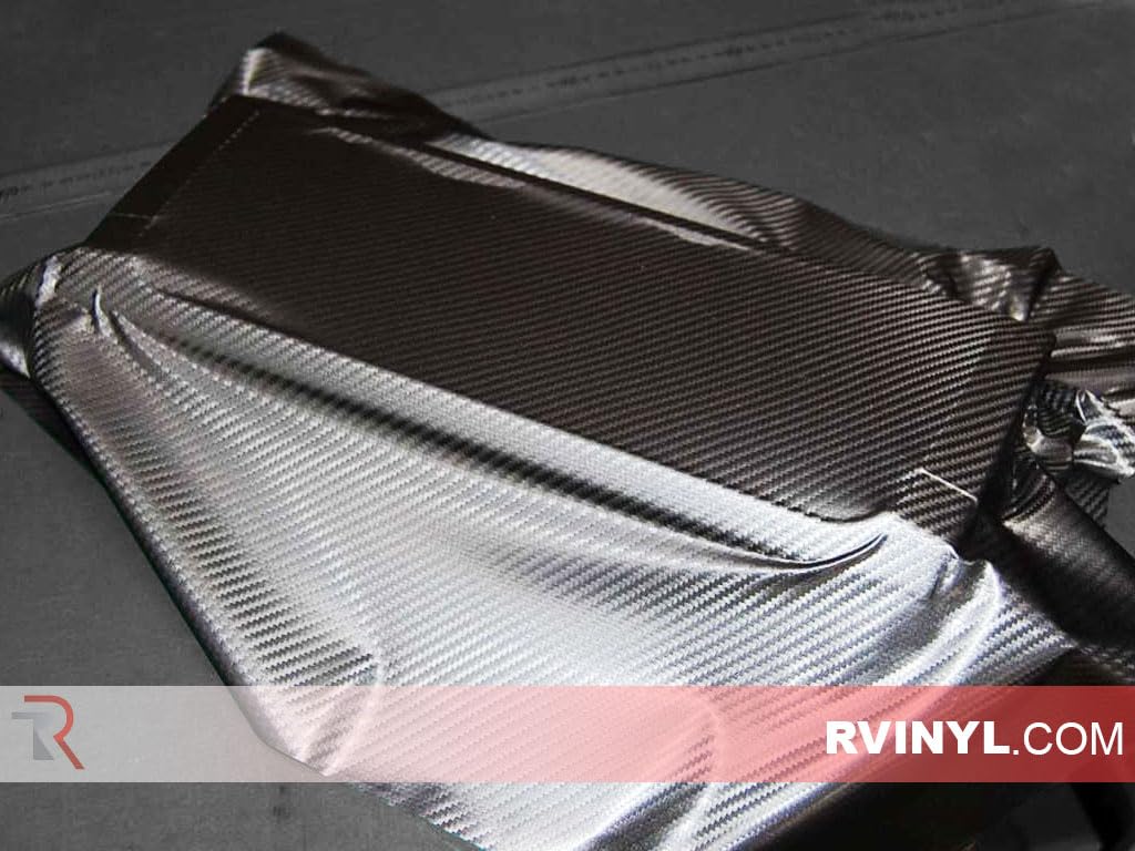3M 2080 Series Cf12 Black Carbon Fiber - 5Ft X 3Ft - 15Sq Ft - Dual Cast 3D Weave Embossed Vinyl Car Wrapping Film - Vehicle She
