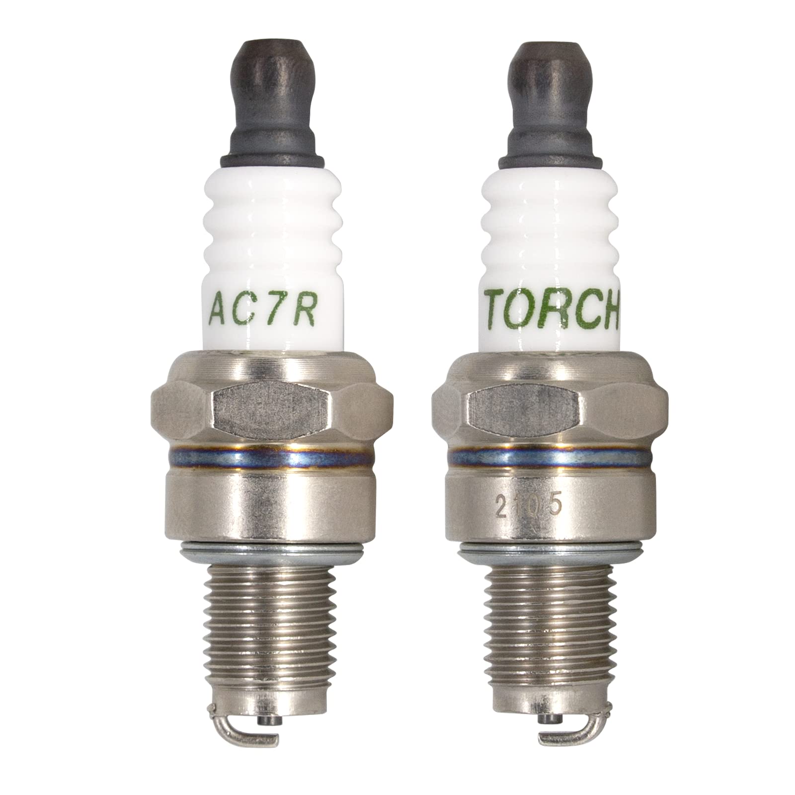 Torch Ac7R Spark Plug Compatible With Husqvarna 581362301, Shindaiwa 3699-91867, Red Max 369991867, 506615101, 544260901, 870217001, T107073110, T110873110, 521233401, Echo 90186Y, Oem, Ea