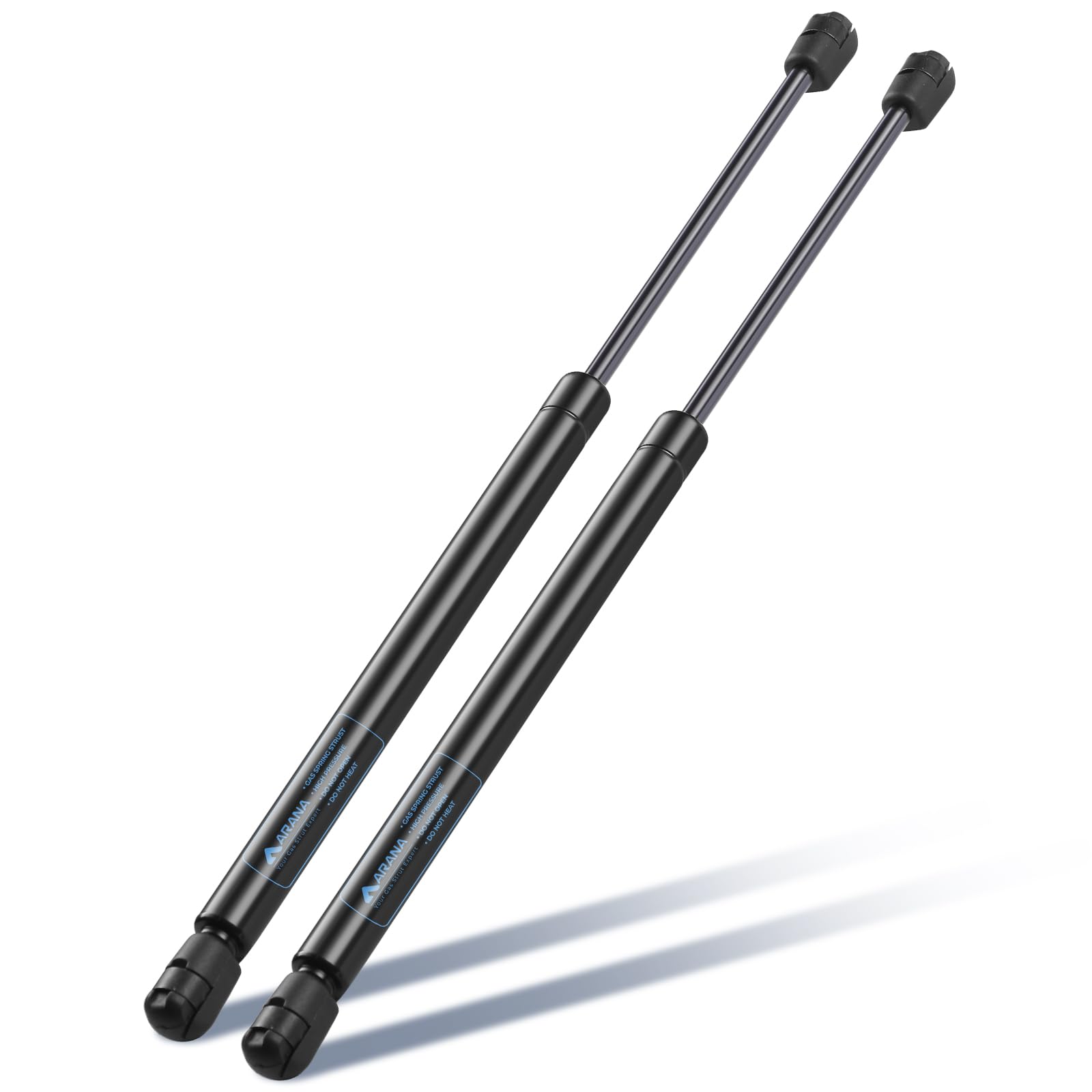 Arana C16-15042 Gas Struts 17 Inch 60 Lb Gas Shocks Spring 17 '' Lift Support For Leer Camper Shell A.R.E Truck Cap Topper Rear