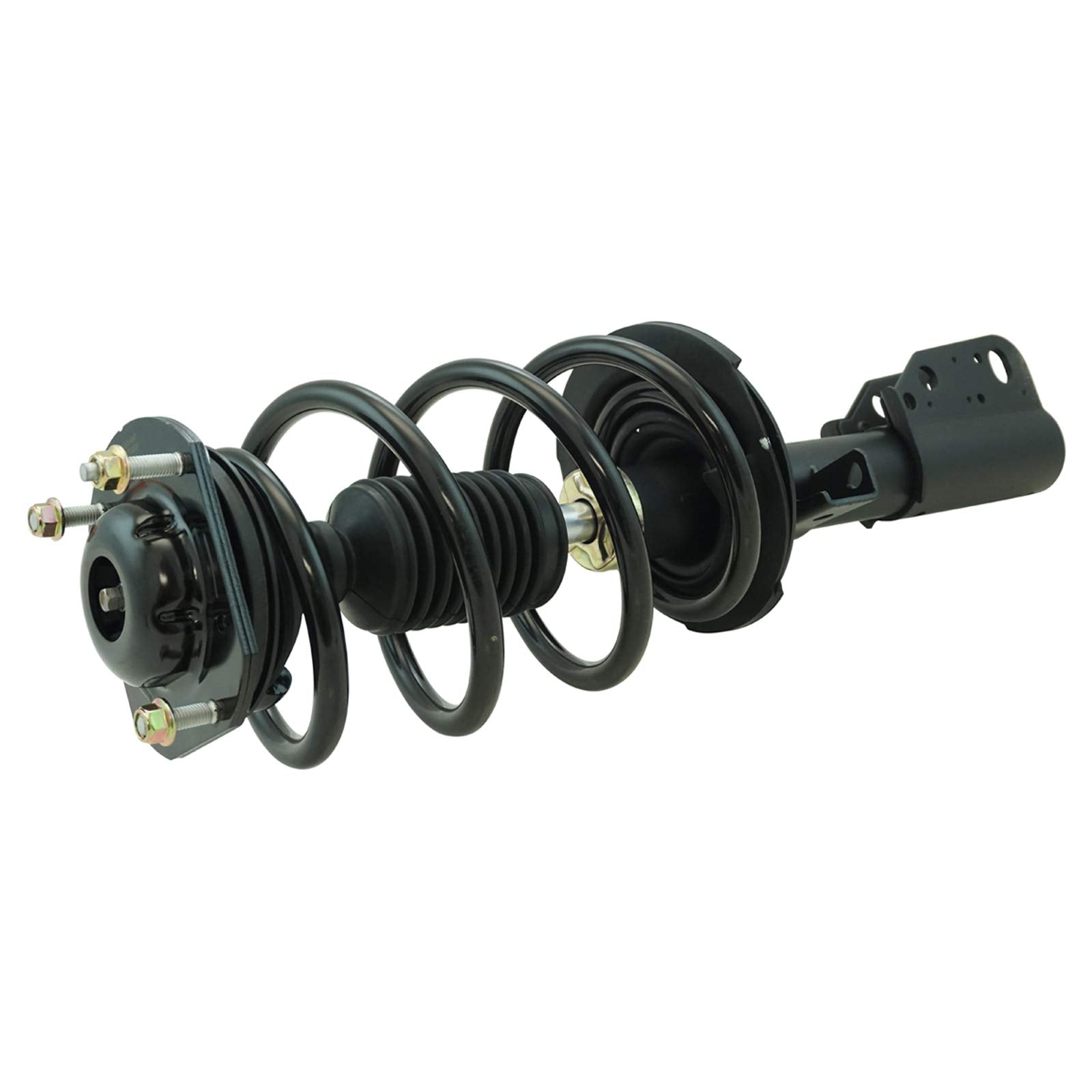 Trq Front Left Right Complete Strut & Coil Spring Assembly Driver Passenger Side Compatible With 2013-2017 Buick Enclave Chevrol