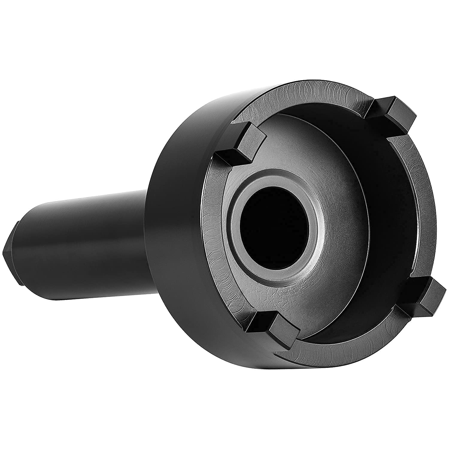Hihitomorrow Bearing Carrier Retainer Ring Nut Wrench Tool for Mercruiser Alpha II, Bravo I, Alloy Steel, Black, Model 9161069DGBS