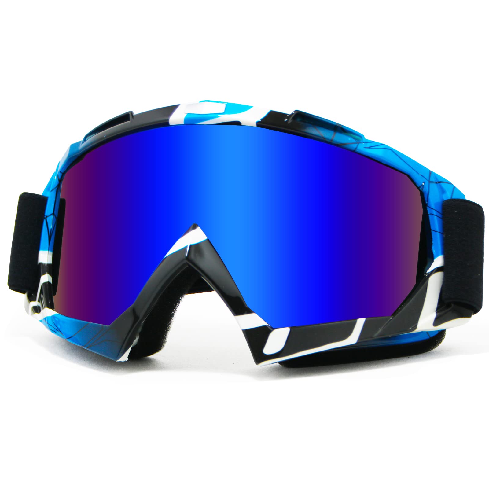 Copvner Motorcycle Goggles Atv Dirt Bike For Men Motocross Riding Goggles Uv400 Otg Offroad Goggle Mx Helmet Racing Four Wheeler