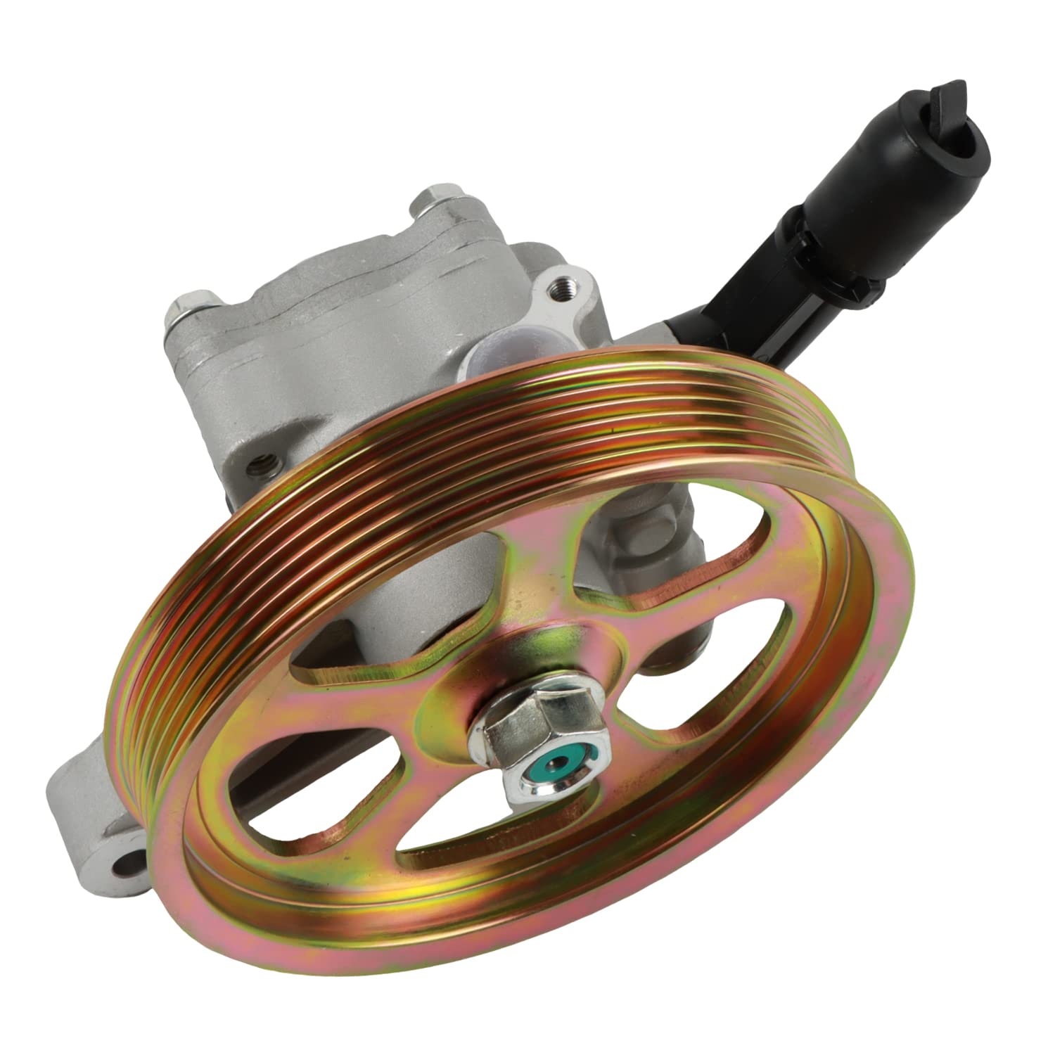 Daysyore 21-5494 Power Steering Pump With Pulley Fits For 2008-2012 Accord 3.5L For 2009-2011 Pilot For 2012 Crosstour Ex 3.5L F