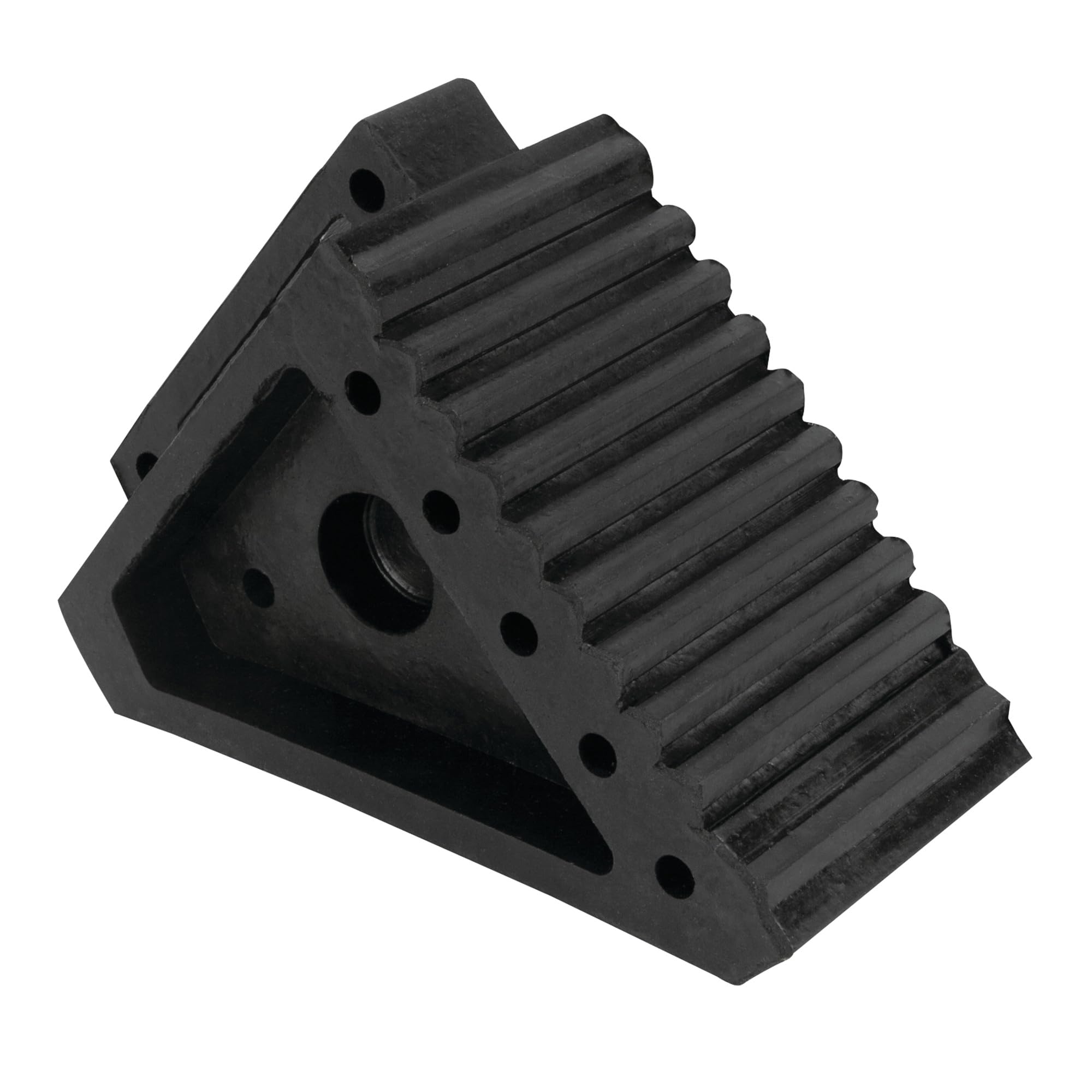 Performance Tool W41001 All Weather, Oil Resistant Solid Rubber Wheel Chock for Car, Travel Trailers, RV, Truck, and ATV