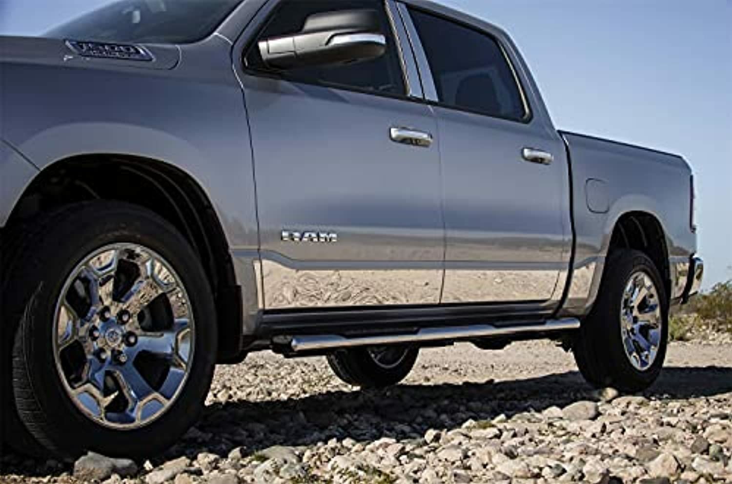 Innovative Creations Inc. T3059-304M Stainless Steel Rocker Panels Rocker Panel Molding Rocker Panel Protector