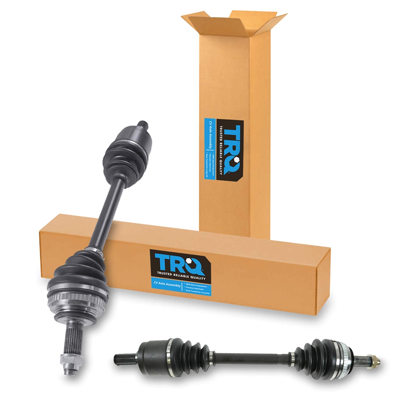 Trq Front Cv Axle Shaft Assembly Set Compatible With 1990-1993 Acura Integra