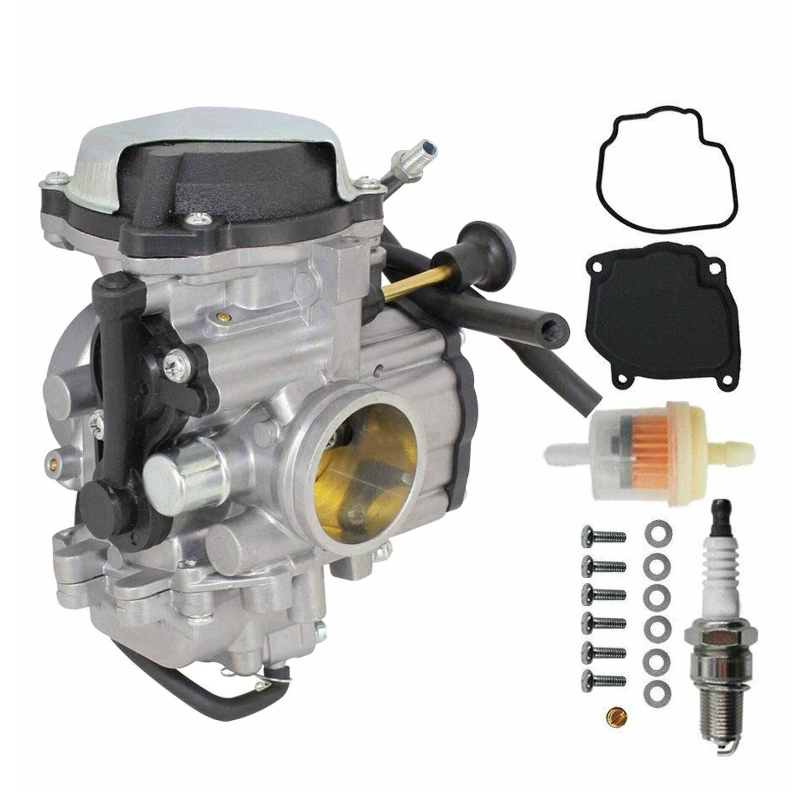 Carburetor Replacement for Yamaha Wolverine 350 YFM350FX YFM350 FX 4X4 1996-2005 & 1999 Yamaha Big Bear 350 YFM350 4x4 ATV4KB-14
