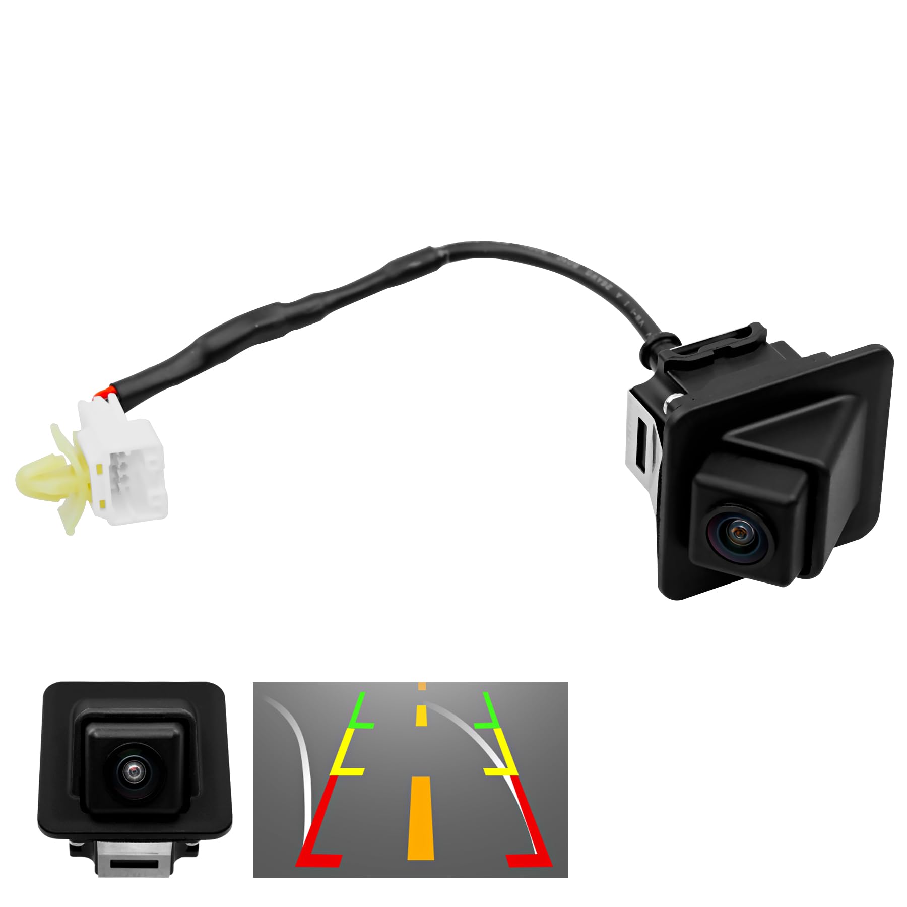 Backup Camera, Compatible With 2012 2013 Hyundai Elantra L Gl Gls Limited Sedan 4-Door 1.8L L4, Safety Reversing Parking Assist 