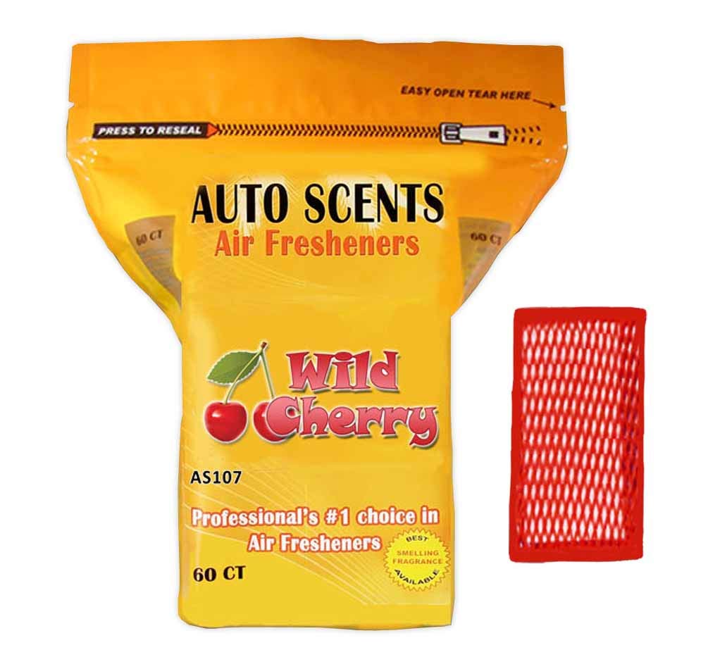 Auto Scents Professional Air Freshener Pads - Remove Worst Smells (60 Pads per Pack) - Jasmine