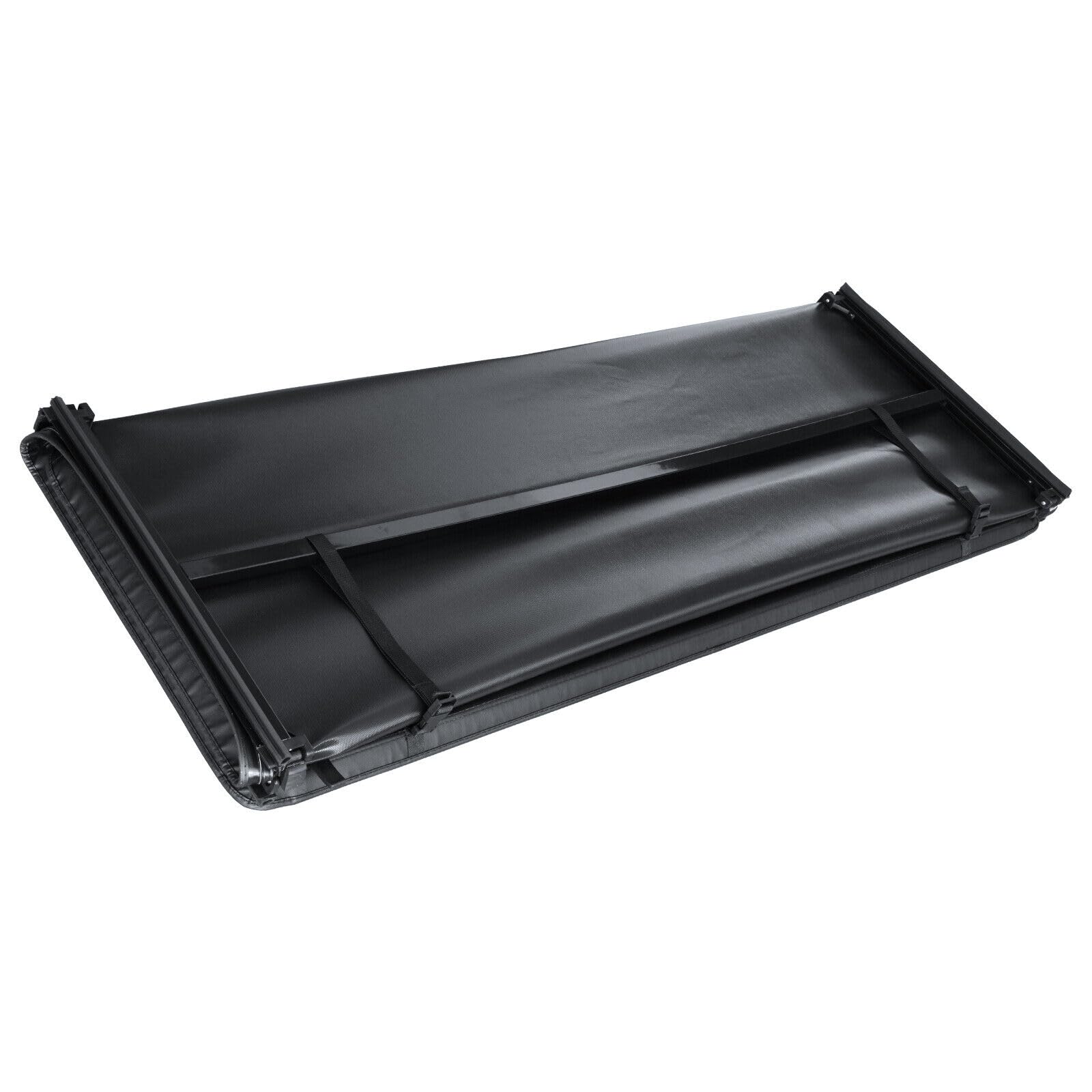 PENSUN 8Ft Soft Tri-Fold Truck Bed Tonneau Cover for 1999-2024 Ford F250 F350 Superduty, Black Tonneau Cover