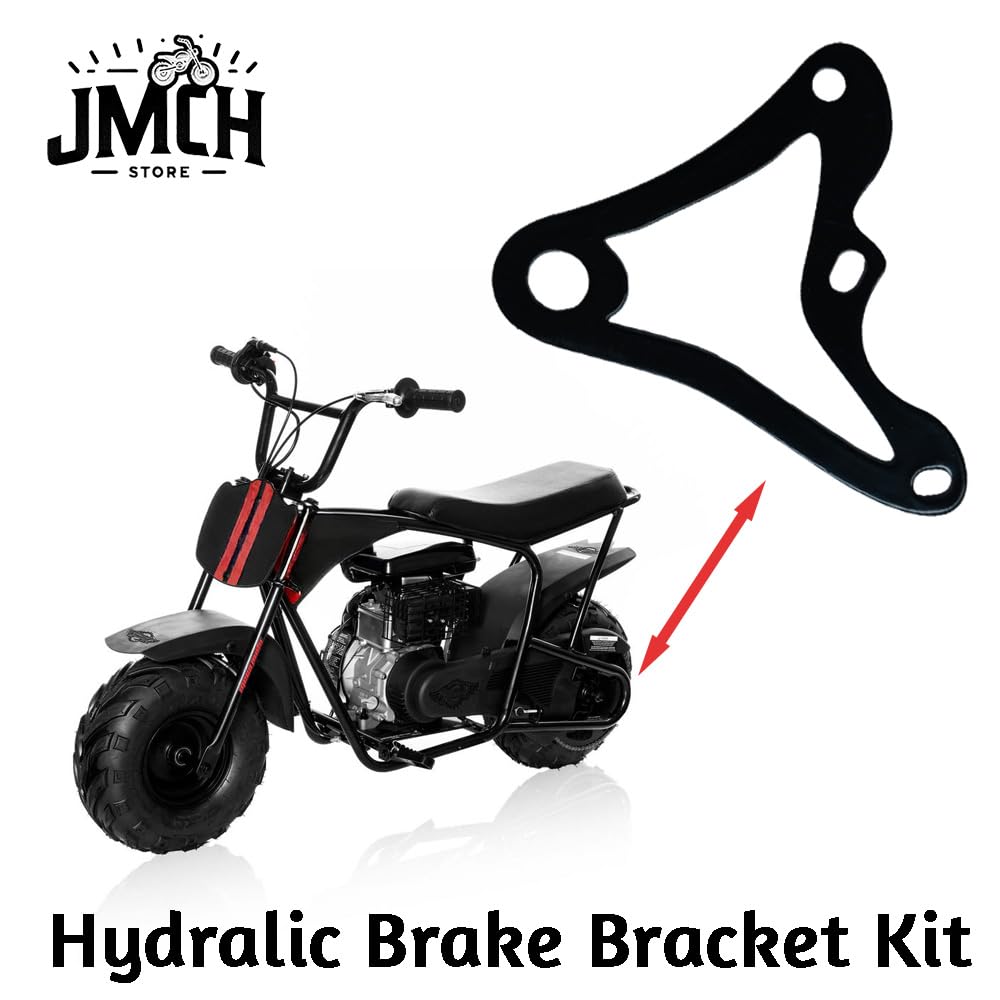JMCHstore Mini Bike Hydraulic Brake Caliper Bracket kit for Monster Mega Moto MMB80 80cc FRP GMB100 98cc, For Coleman B100 RB100