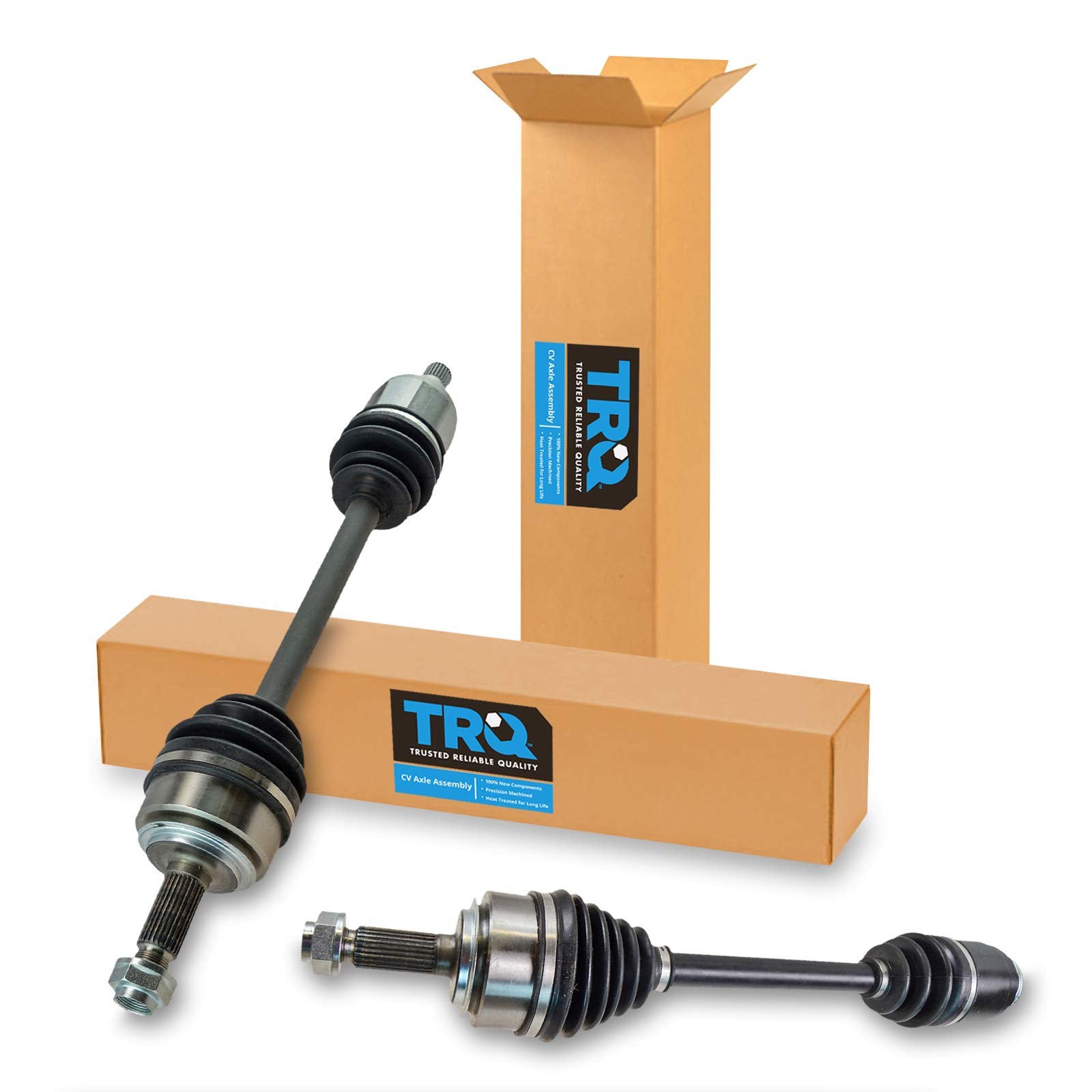 Trq Front Cv Axle Shaft Assembly Set Compatible With 2002-2006 Honda Cr-V