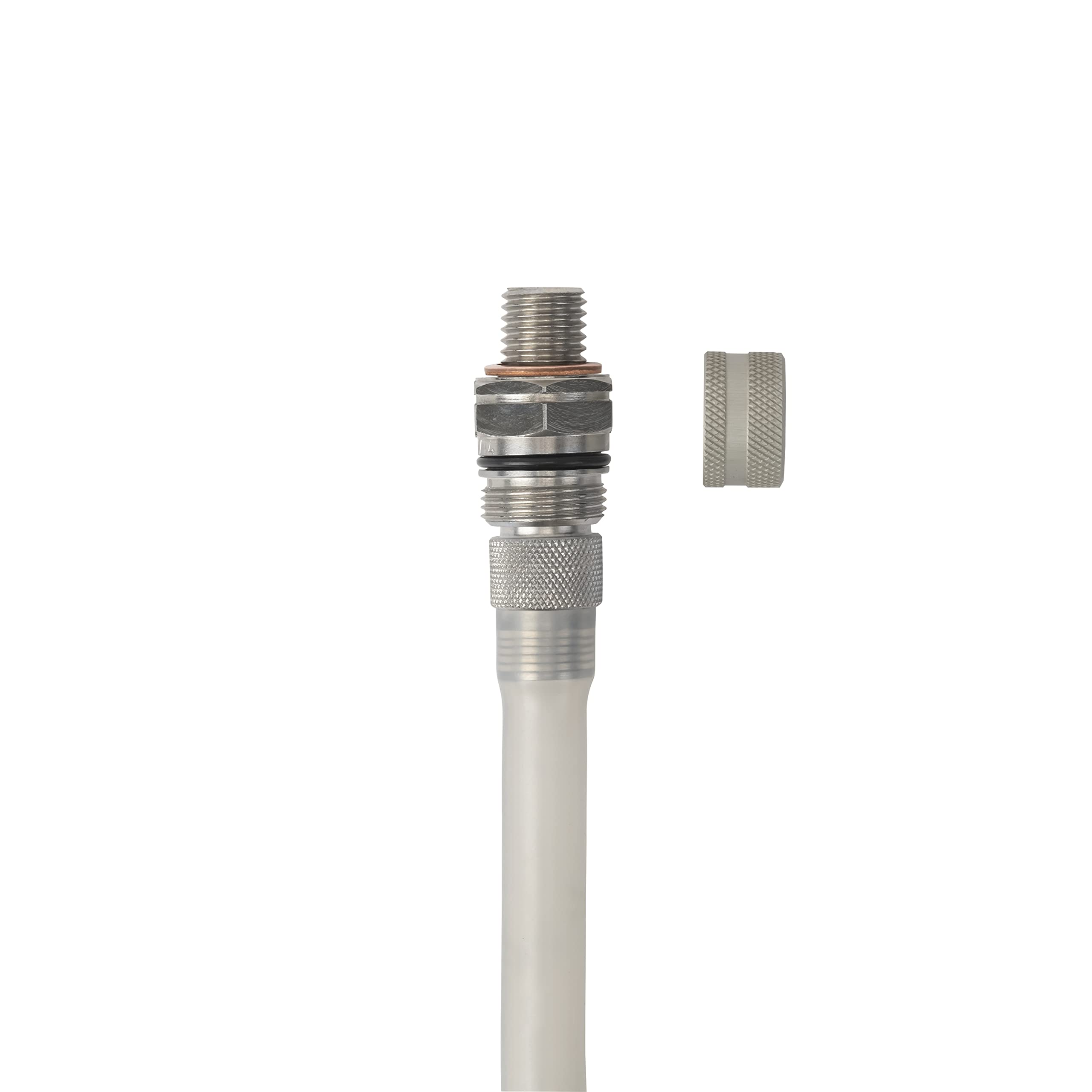 Stahlbus Oil Drain Valve Plug M14X1.25X12Mm Steel - Clean, Easy, No Tool Oil Change - Includes Oil Drain Plug, Washer, Cap, Conn