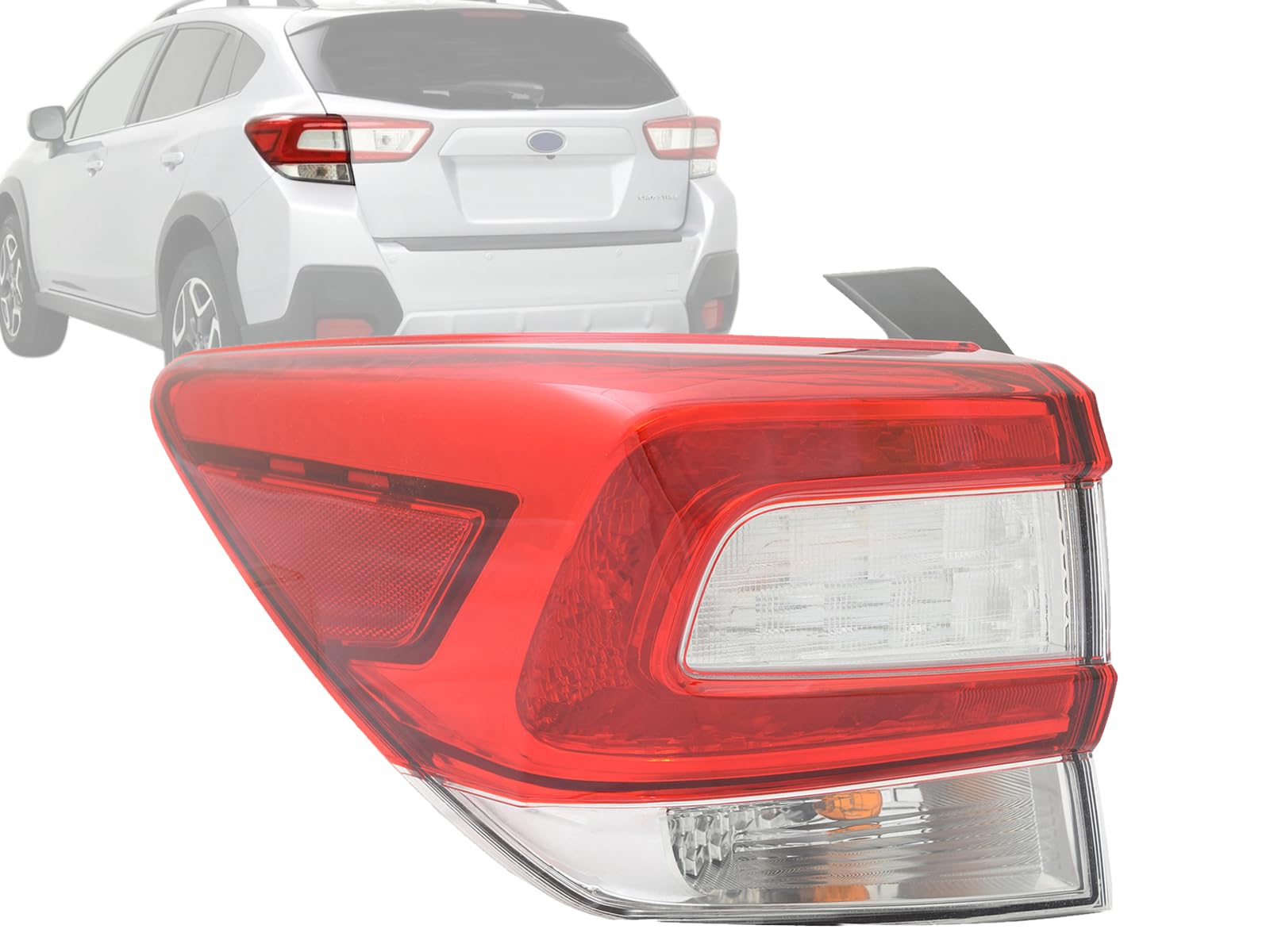 Auto Parts Avenue APA Replacement Tail Light Rear Lamp for 2017 2018 2019 Impreza Wagon/Crosstrek with Bulbs Outer Driver Left S