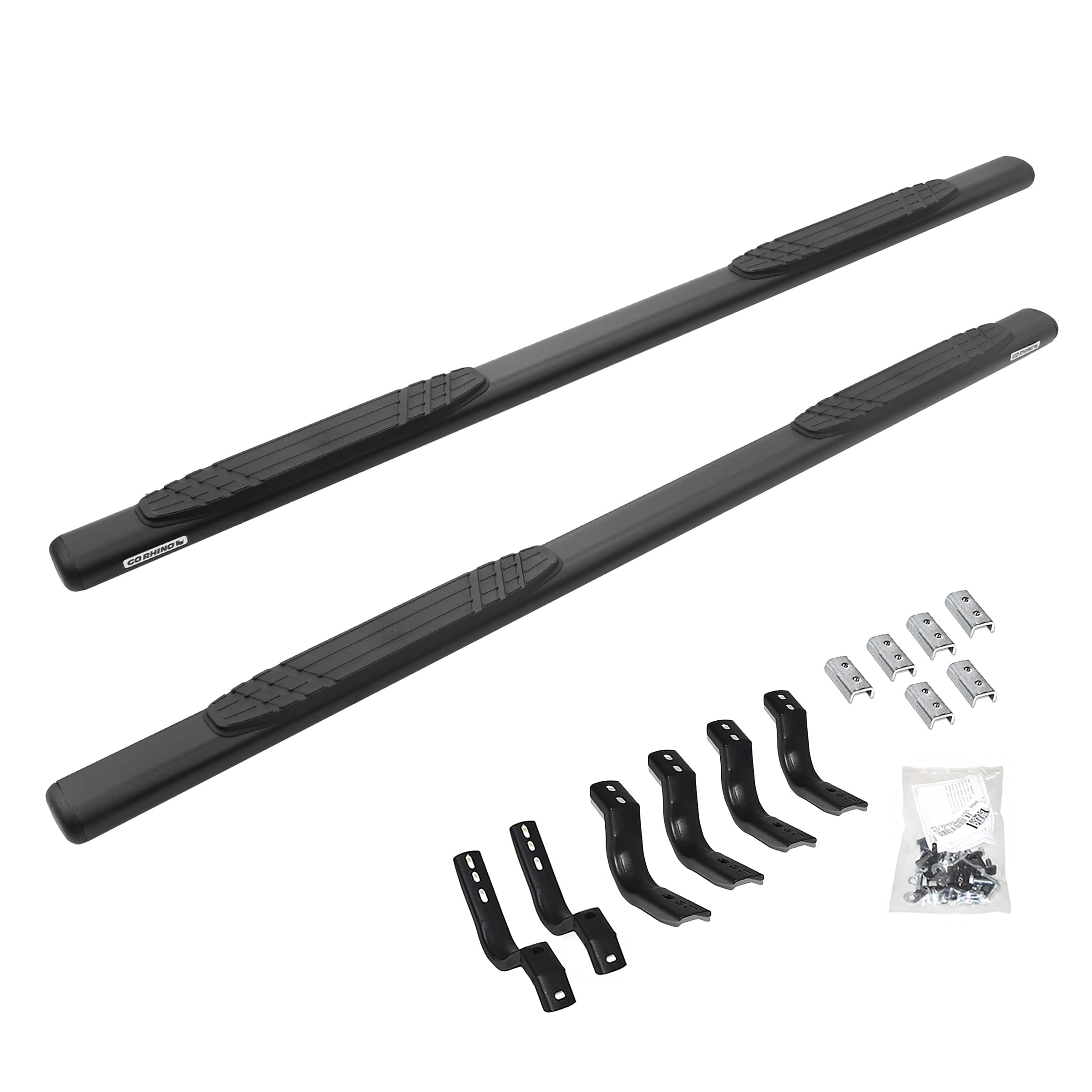 Go Rhino 684415580T 4 Oe Xtreme Side Steps With Mounting Brackets Kit For Ford 17-24 F-250 Super Duty, Ford 17-24 F-350 Super Duty (Extended Cab Pickup)