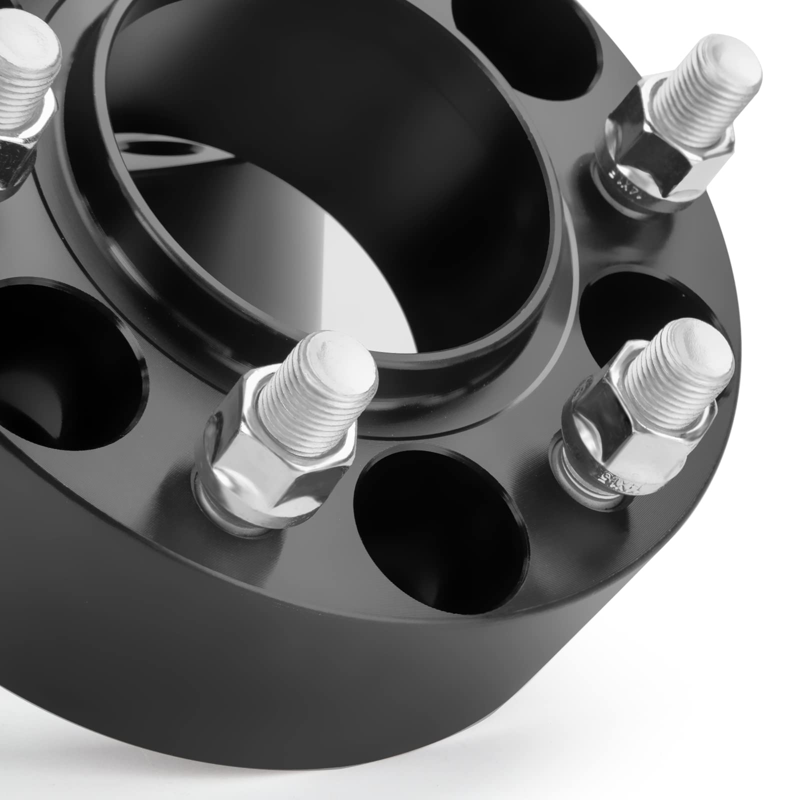 Ksp 6X135 Wheel Spacers For F150, 2 Inch Hubcentric Wheel Spacer For 2004-2005-2014 F-150 2003-2014 Expedition Navigator 2005-2014 Mark Lt, 50Mm Thick With M14X2 Studs And 87.1Mm Hub Bore Black 4Pcs