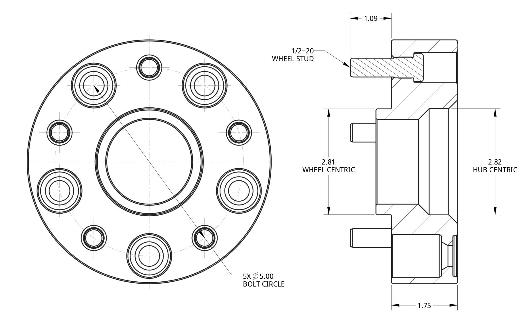 Spidertrax Whs021 Wheel Spacer