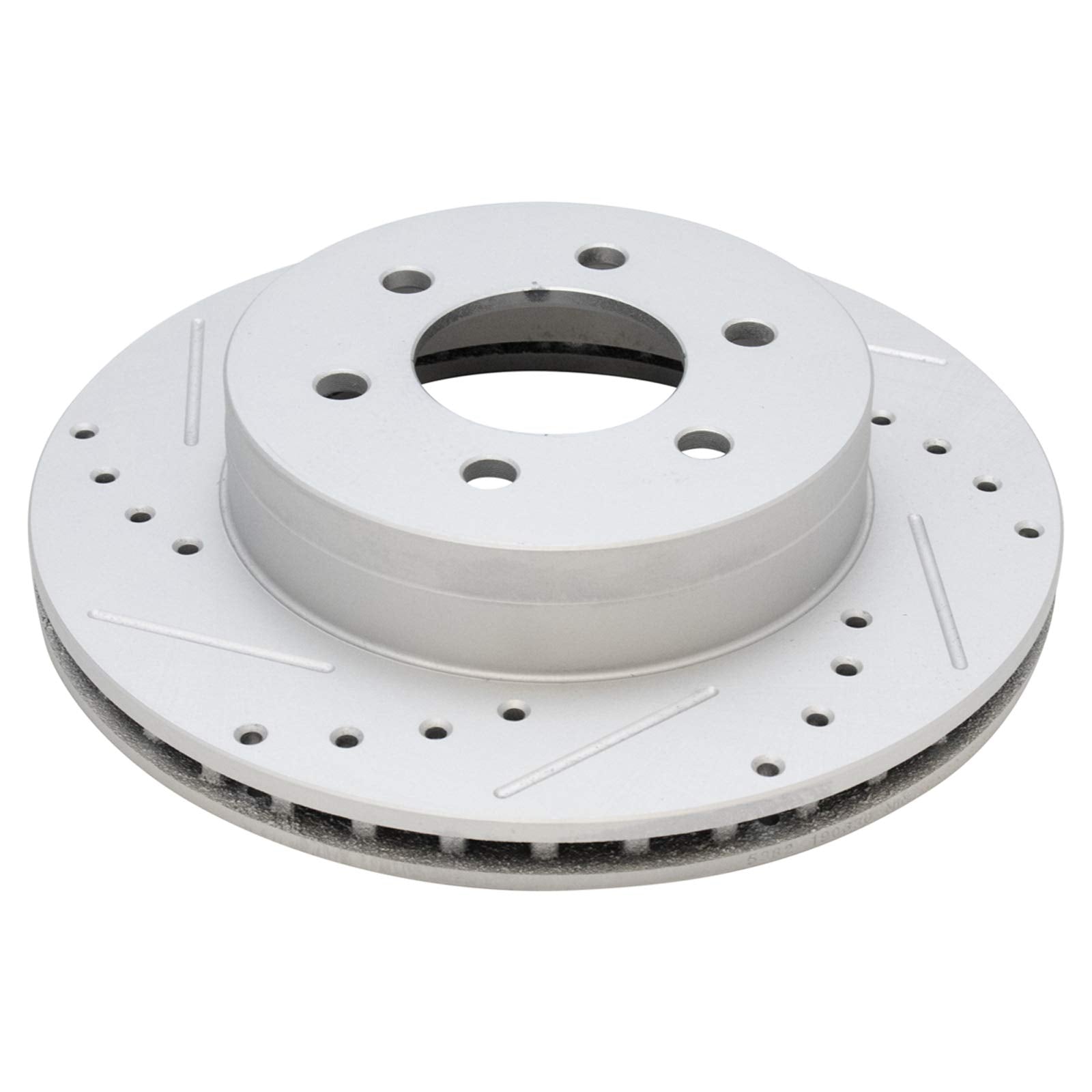 Trq Front Performance Brake Rotors Set Vented Premium G-Coated Compatible With 1997-2002 Dodge Dakota 1998-2002 Durango