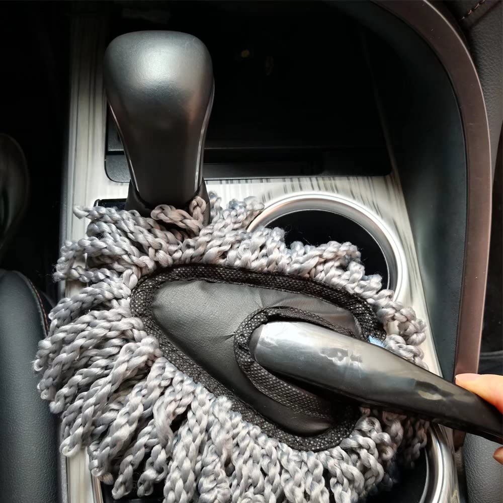 Ipely Super Soft Microfiber Car Dash Duster Brush For Car Cleaning Home Kitchen Computer Cleaning Brush Dusting Tool