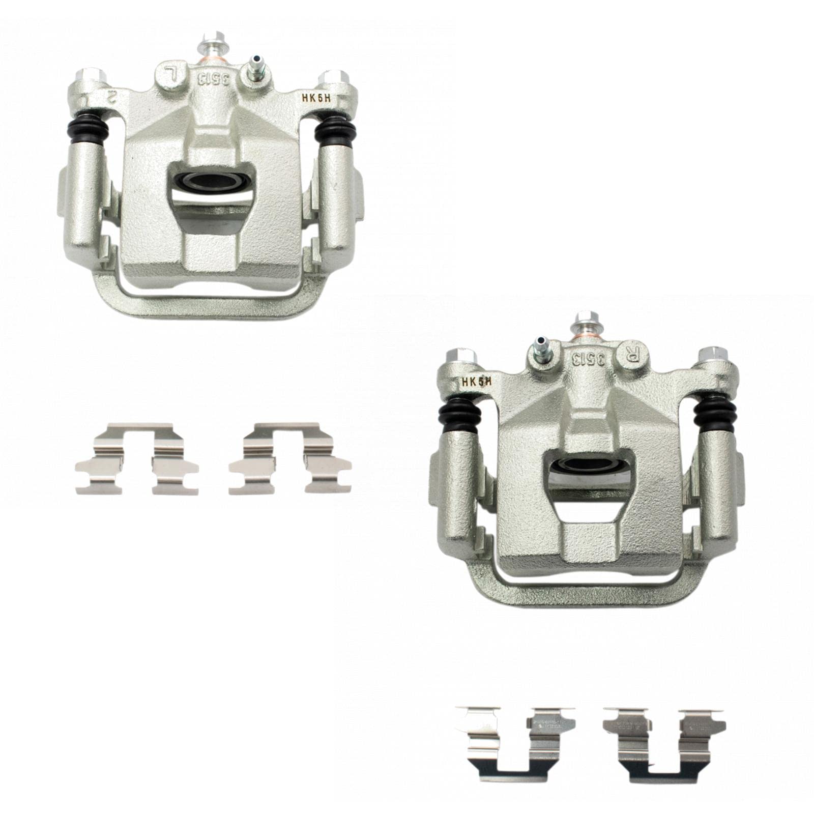 Trq Rear Disc Brake Caliper Pair Set For 2007-2012 Nissan Altima / 2007-2008 Nissan Maxima