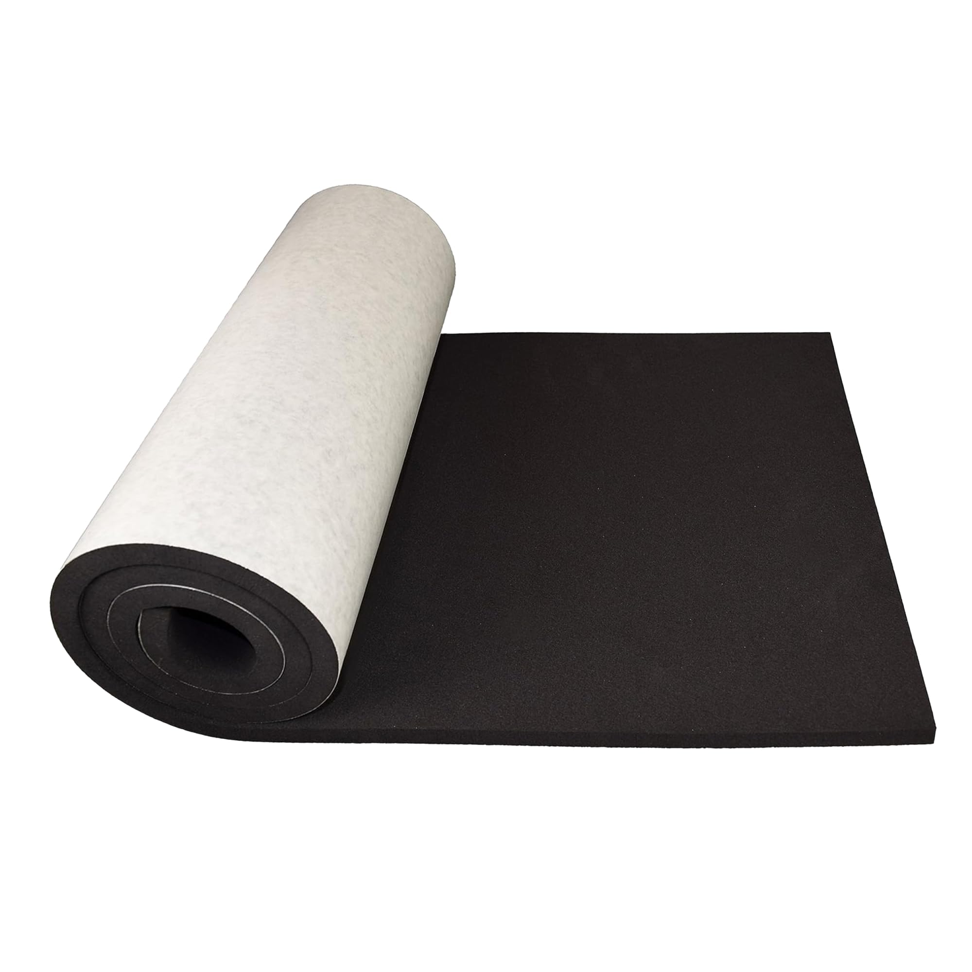 XCEL Marine Foam Roll with Self Adhesive (Black, 60'' x 8'' x 1/4'' (2 Pack))