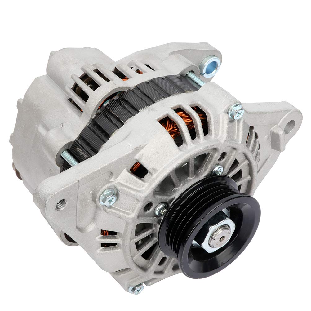 SCITOO High Output Car Alternator, 12V New Alternator Compatible with 2005-2007 for Mitsubishi Lancer Replace 11170 AMT0170 A2TG