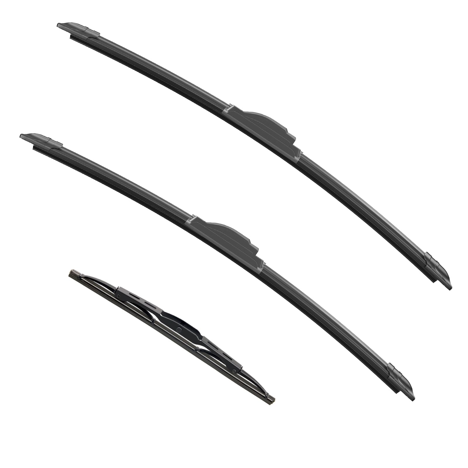 Anikluim 20''+18'' Wiper Blades With 10'' Rear Wiper Blade Set Replacement For 2005-2007 Ford Escape Windshield Wipers Original 