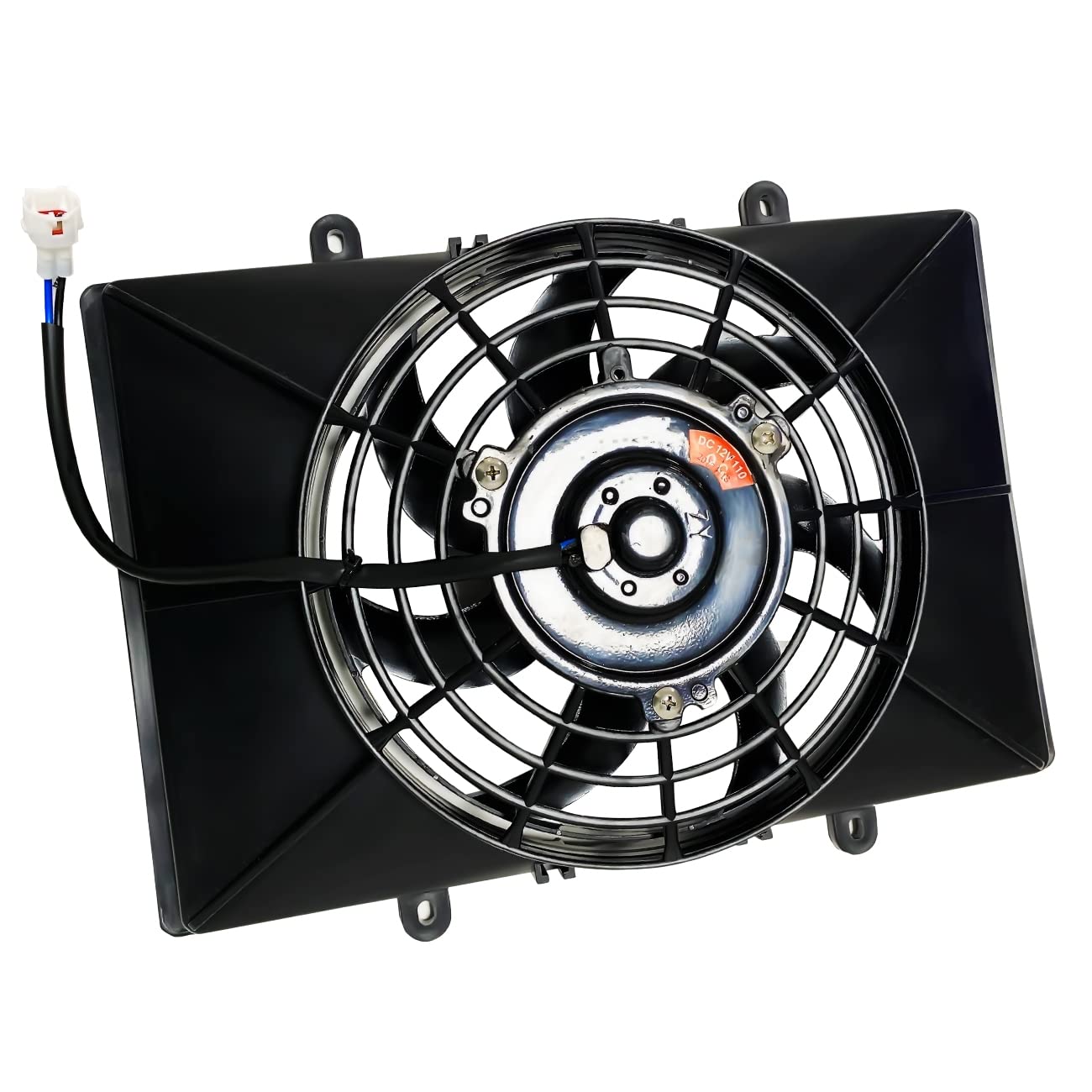 Radiator Fan Water Tank Cooling Hisun Utv500 700 Ys Hs700 Massimo Bennche Tsc