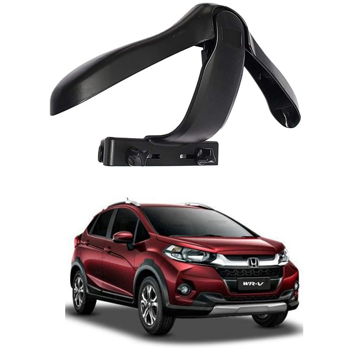 Oshotto CH04 Detachable Headrest Car Coat Hanger Back Seat Clothes Holder for Suit Coats Blazer Jackets Compatible with Honda W