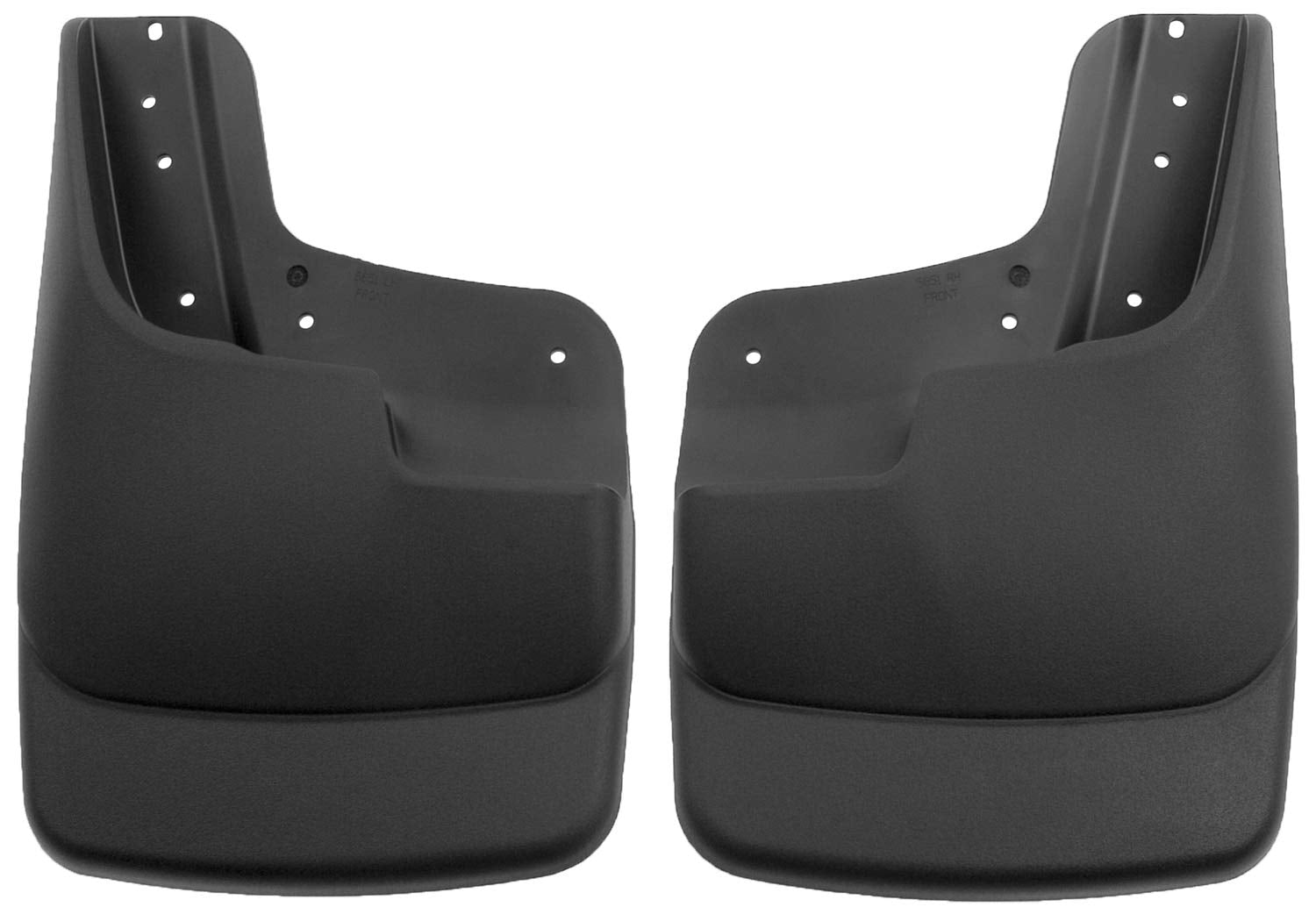 Husky Liners - Front Mud Guards | 2003 - 2010 Ford F-250/F-350 Super Duty w/ OE Fender Flares, Front Set - Black, 2 Pc | 56511