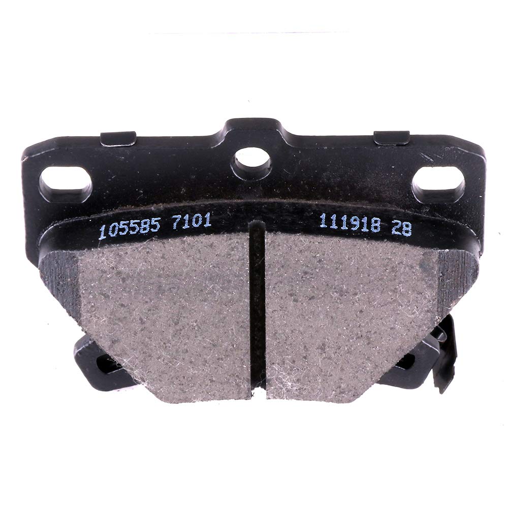 Cciyu D817 D823 Front Rear Ceramic Brake Pads Kits 8Pcs Fit For 2000-2005 For Toyota Celica
