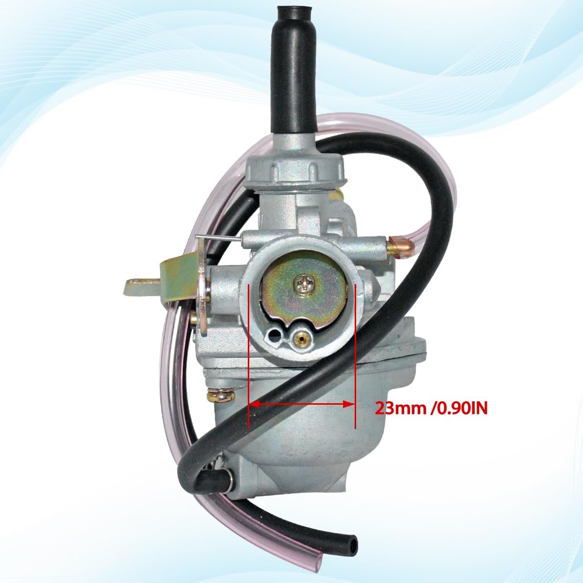 JDLLONG Carburetor for Honda CRF50F, Z50, XR50R - Mini Bike Replacement with Air Filter & Fuel Valve Petcock