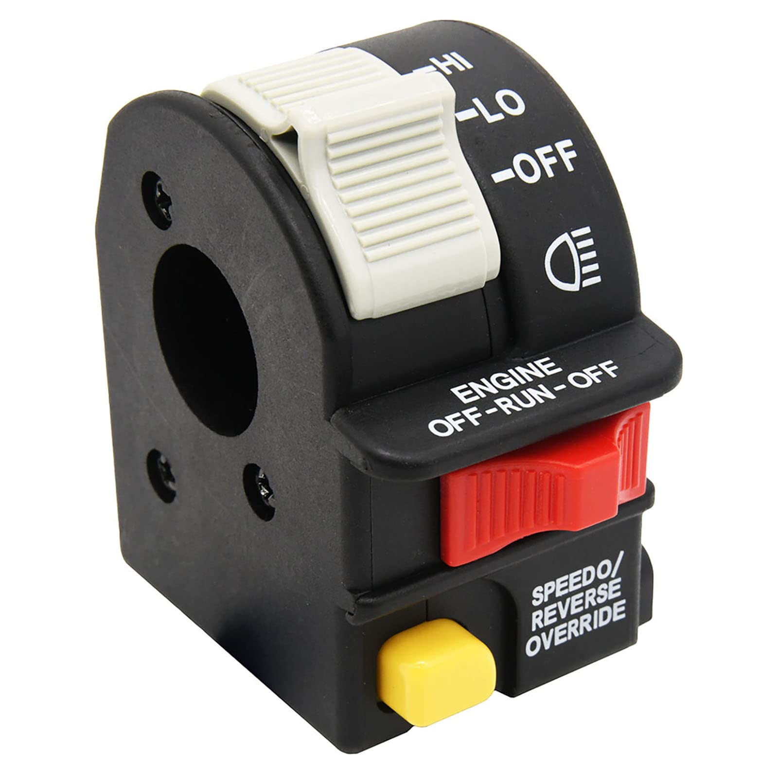 Handlebar Light Switch Assembly,Light Kill Stop Switch Replace for 06-14 Polaris Sportsman 400 500 700 800 Replace Polaris 40118