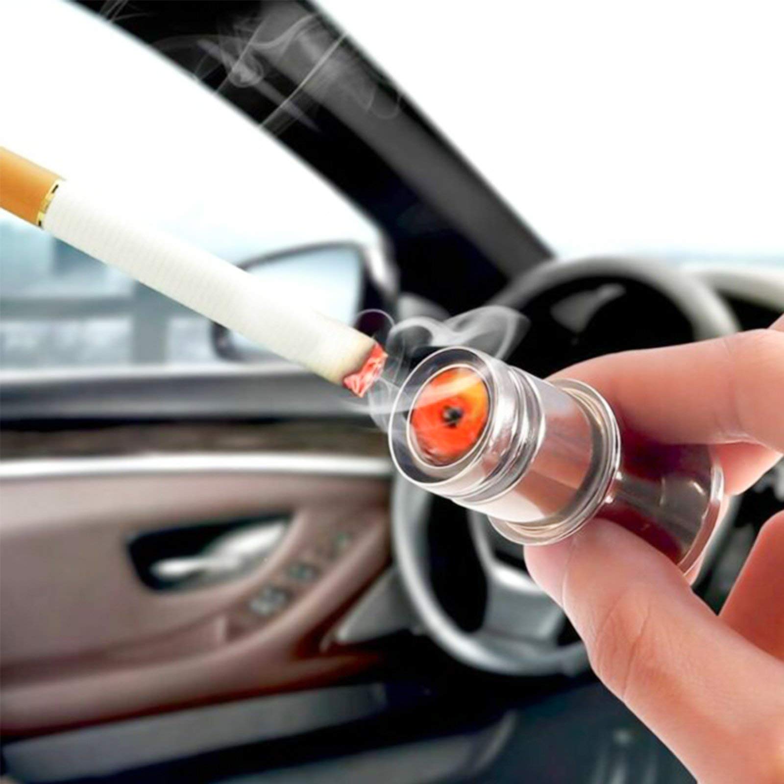 Xotic Tech Eject Cigarette Lighter Push Button Plug Replacement Cover, Fit Cars Trucks Suvs With 12V Power Source