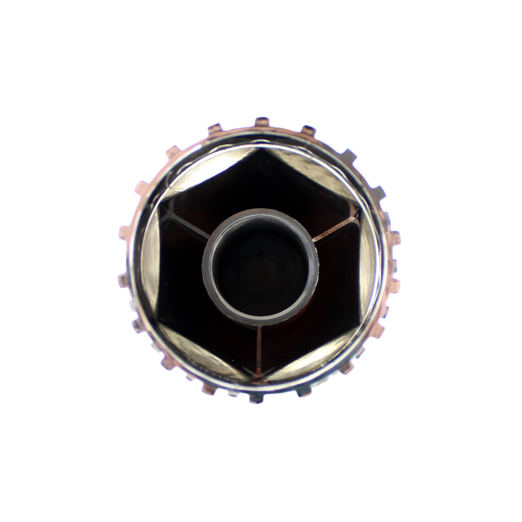Mrjlk 33Mm Chrome Abs Plastic Screw-On Standard Or Spiked Lug Nut Covers Pack Of 40 (Standard)