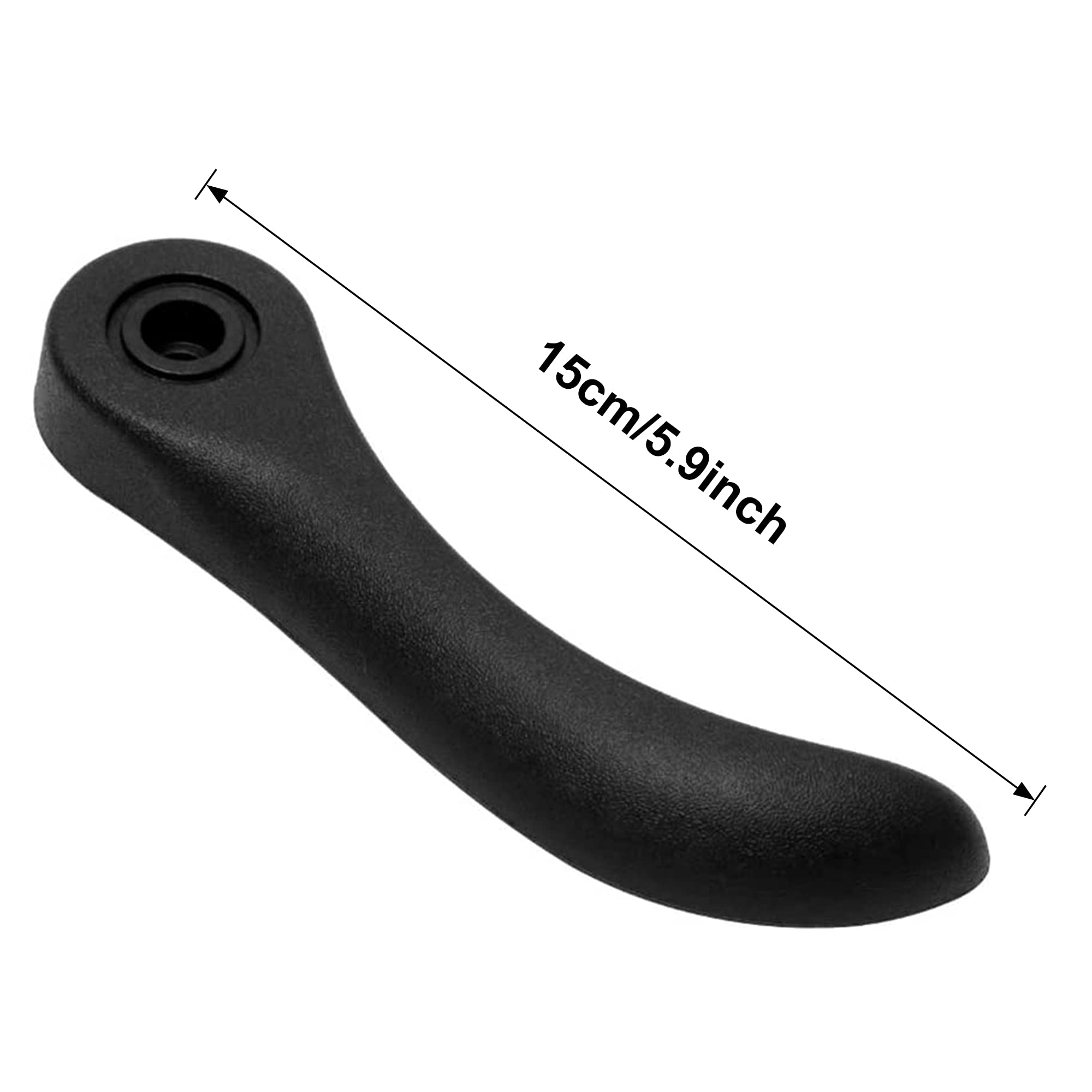 Basiker Front Driver & Passenger Adjust Handle For Chevy S10 Colorado Blazer Ssr & Gmc Canyon Jimmy S15 Envoy H3 Back Release Handle Replace Oem 89041697 (Lh & Rh)